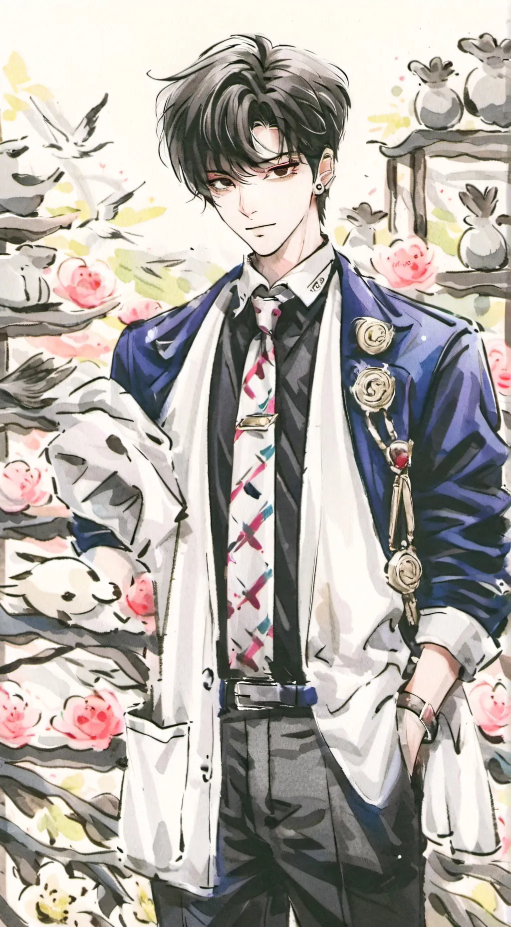 ai character: Mike background