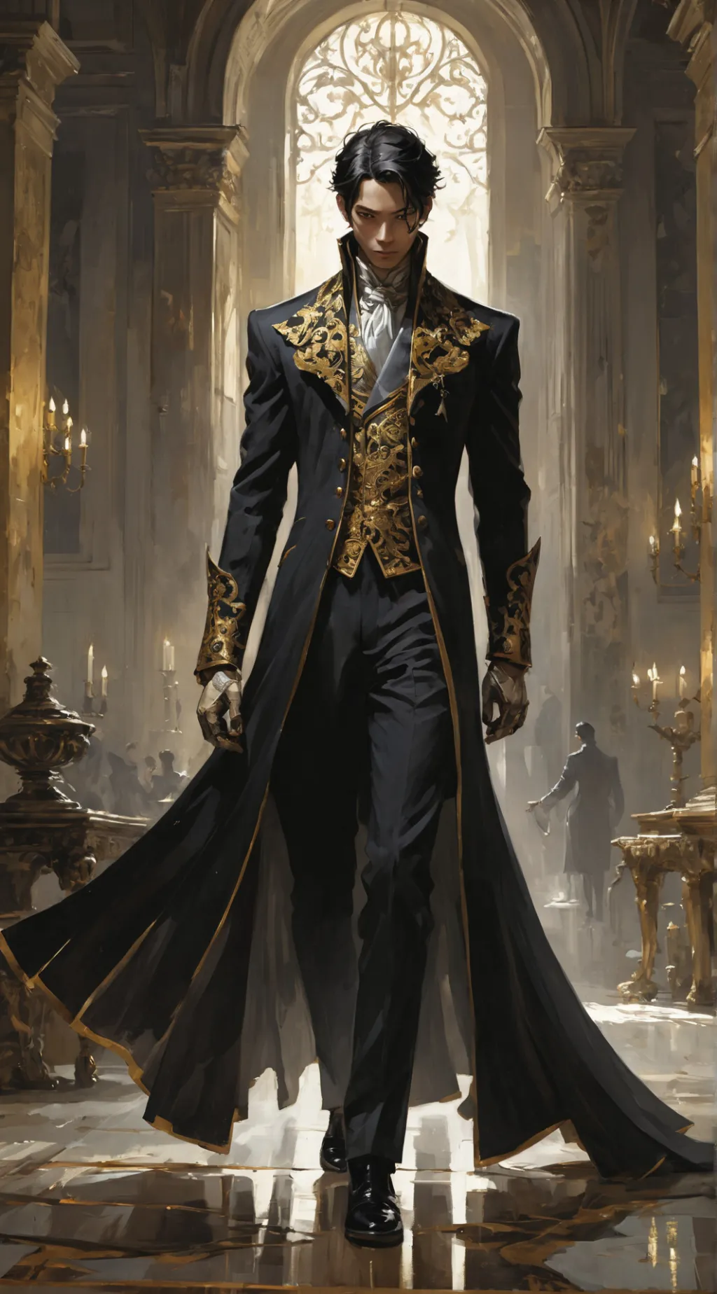 ai character: ⚜️Duke Charles⚜️ background