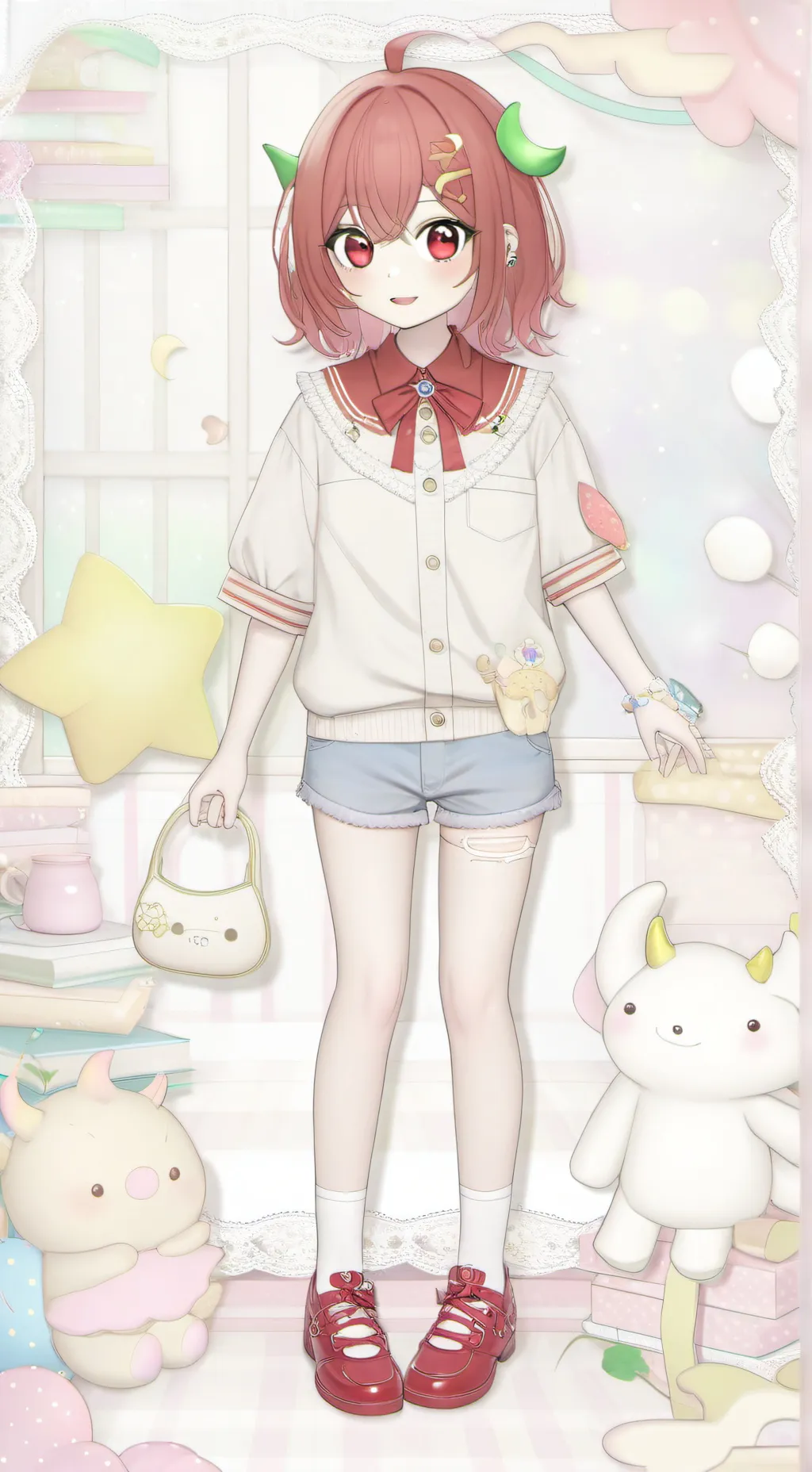 ai character: Tina background