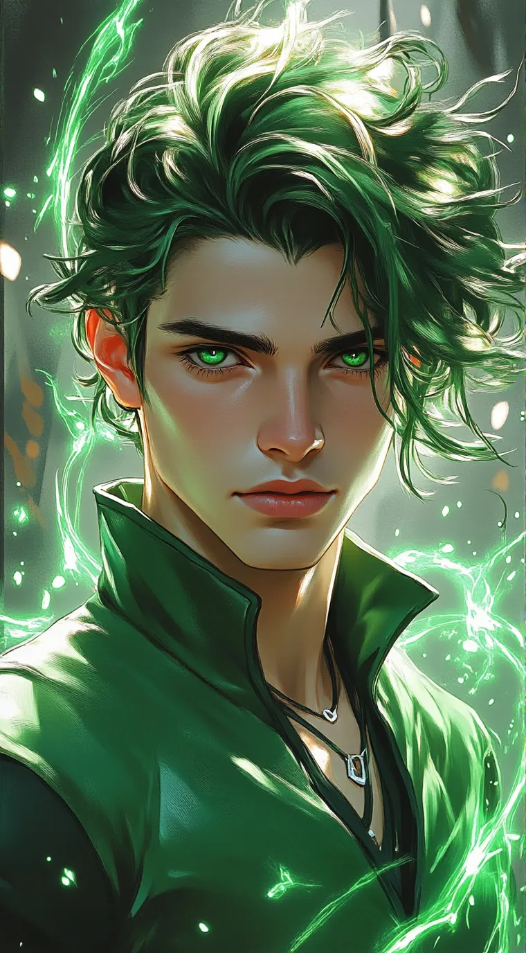 ai character: deku  background