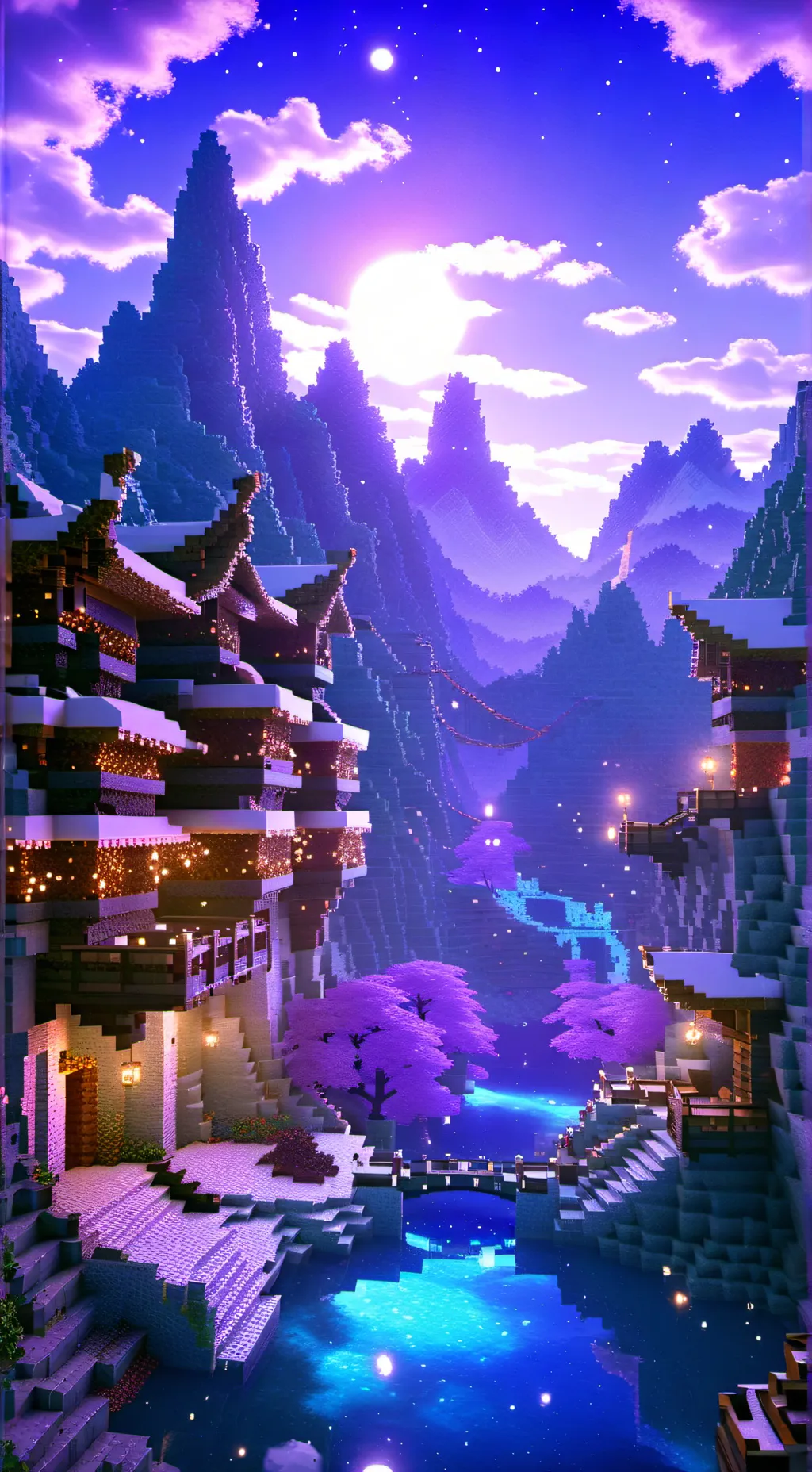 ai character: Minecraft  background