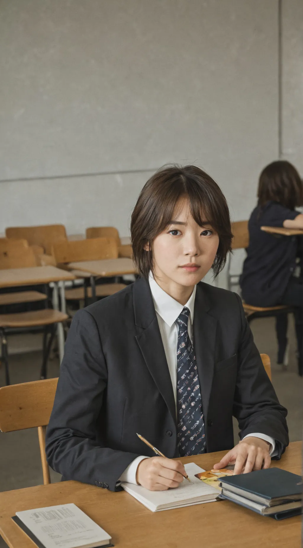 ai character: School  background