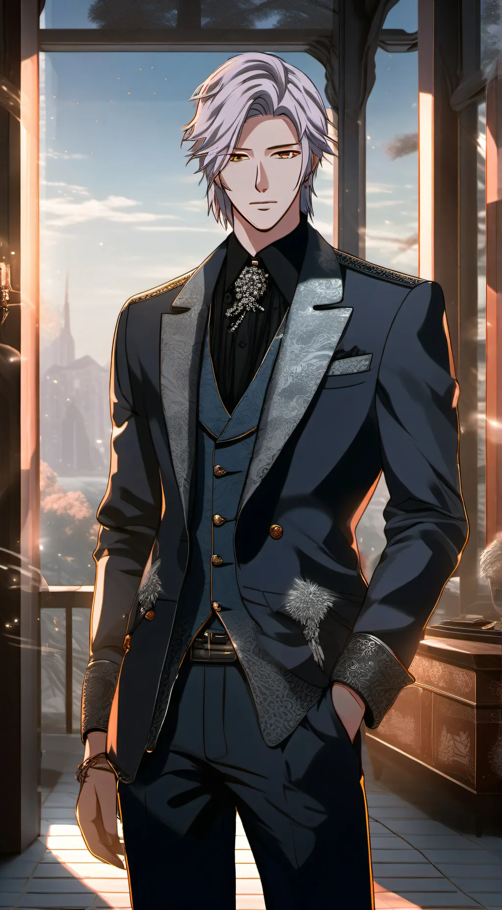 ai character: Aoi-San background