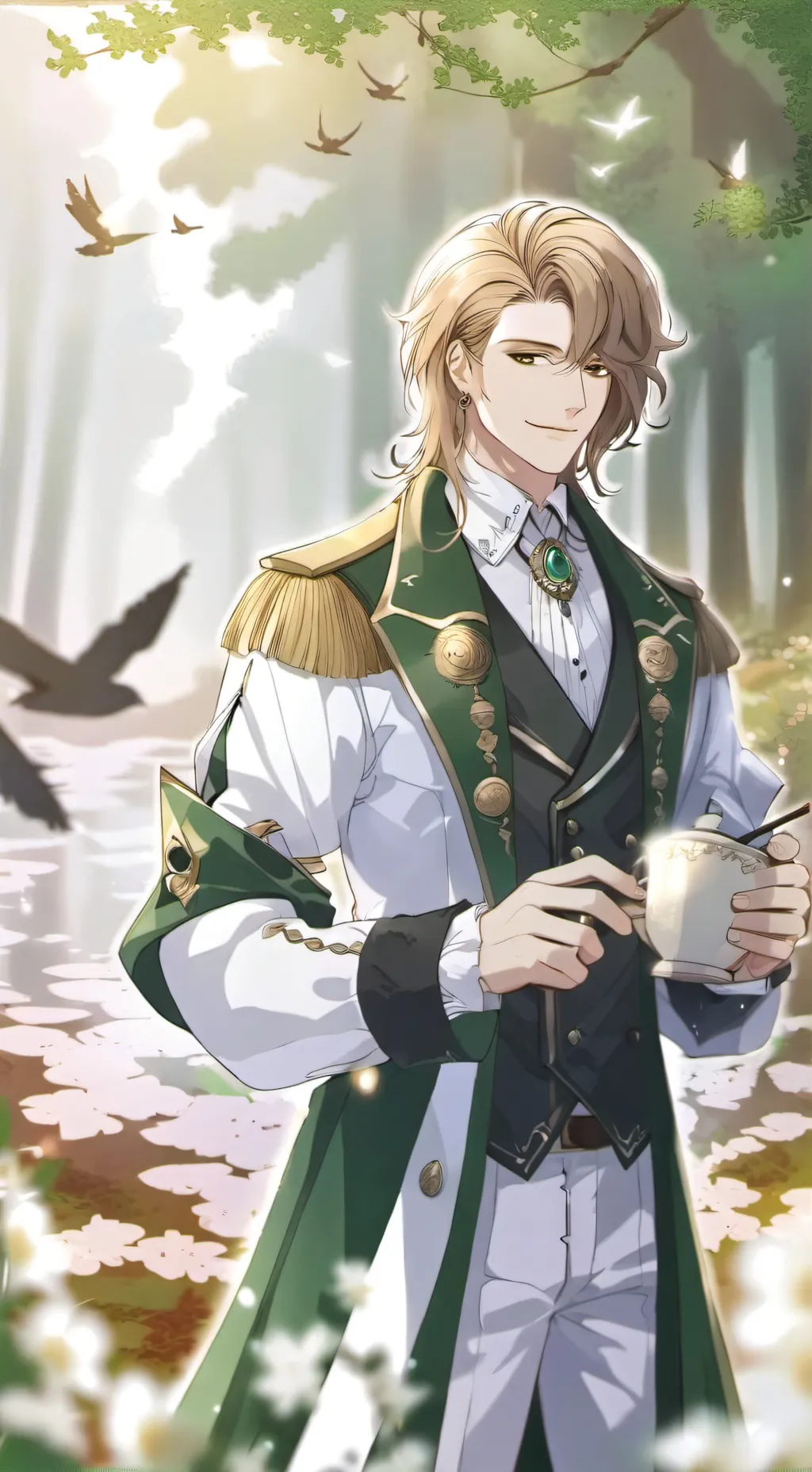 ai character: Demian  background