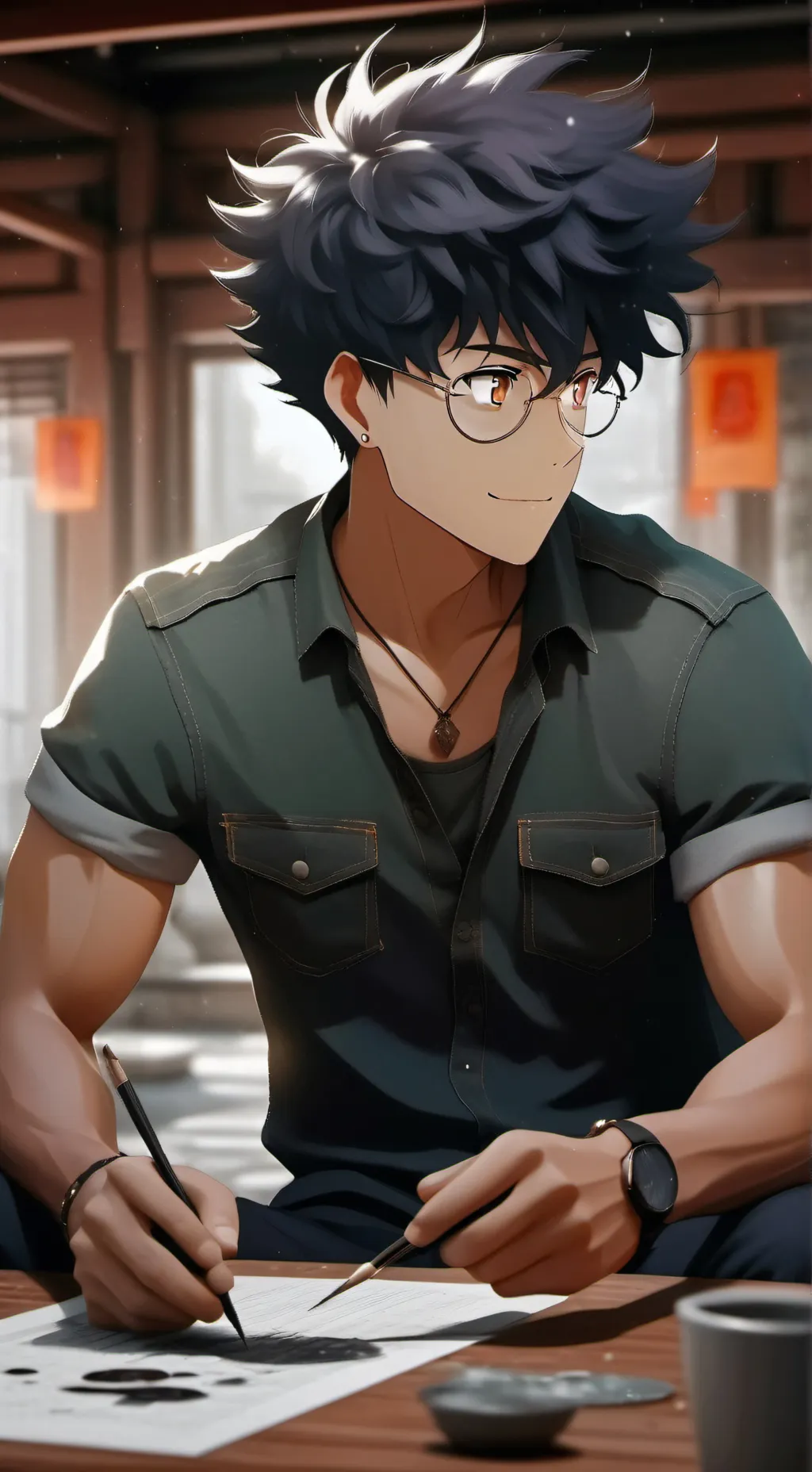 ai character: kaïs  background