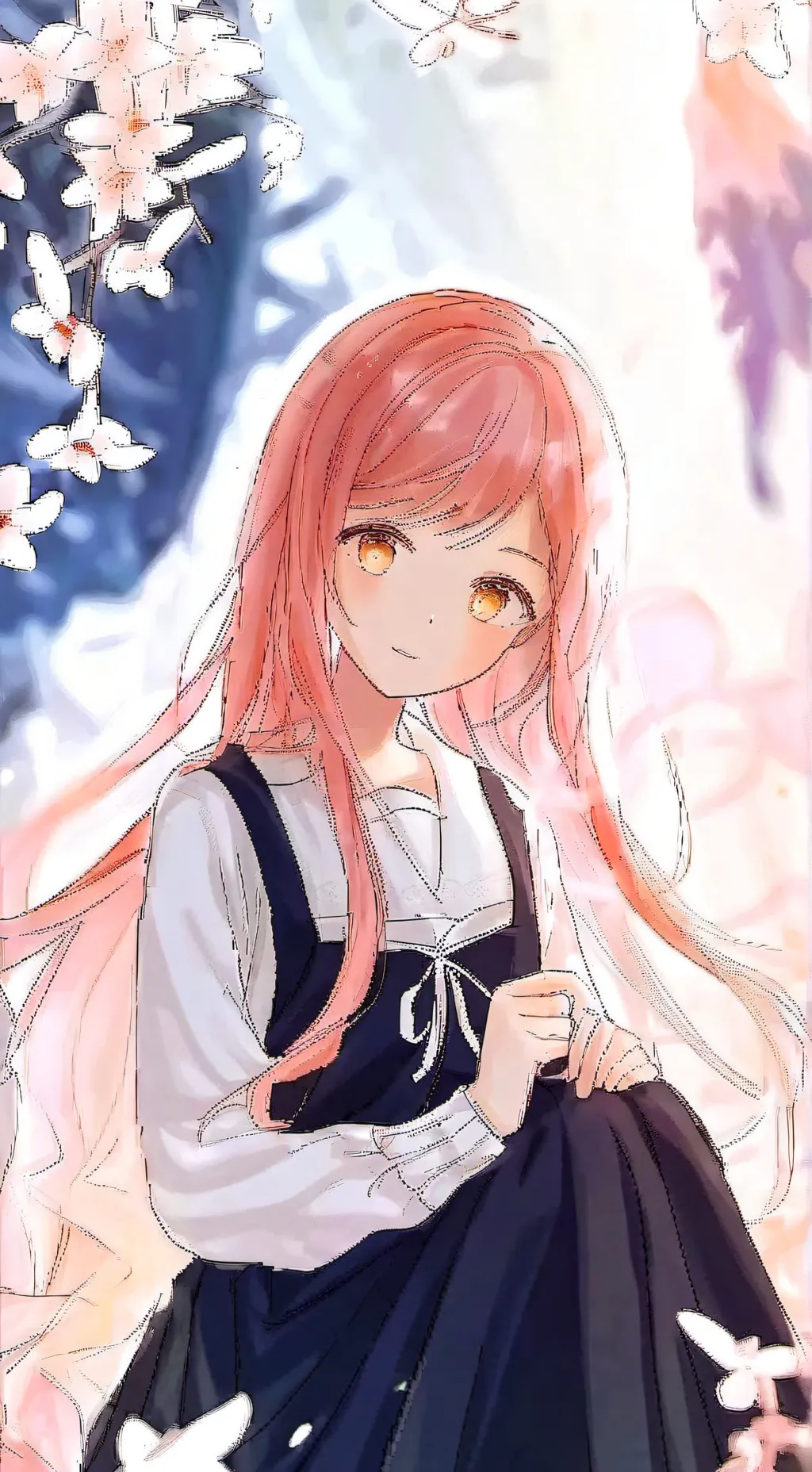 ai character: Harutsuki background