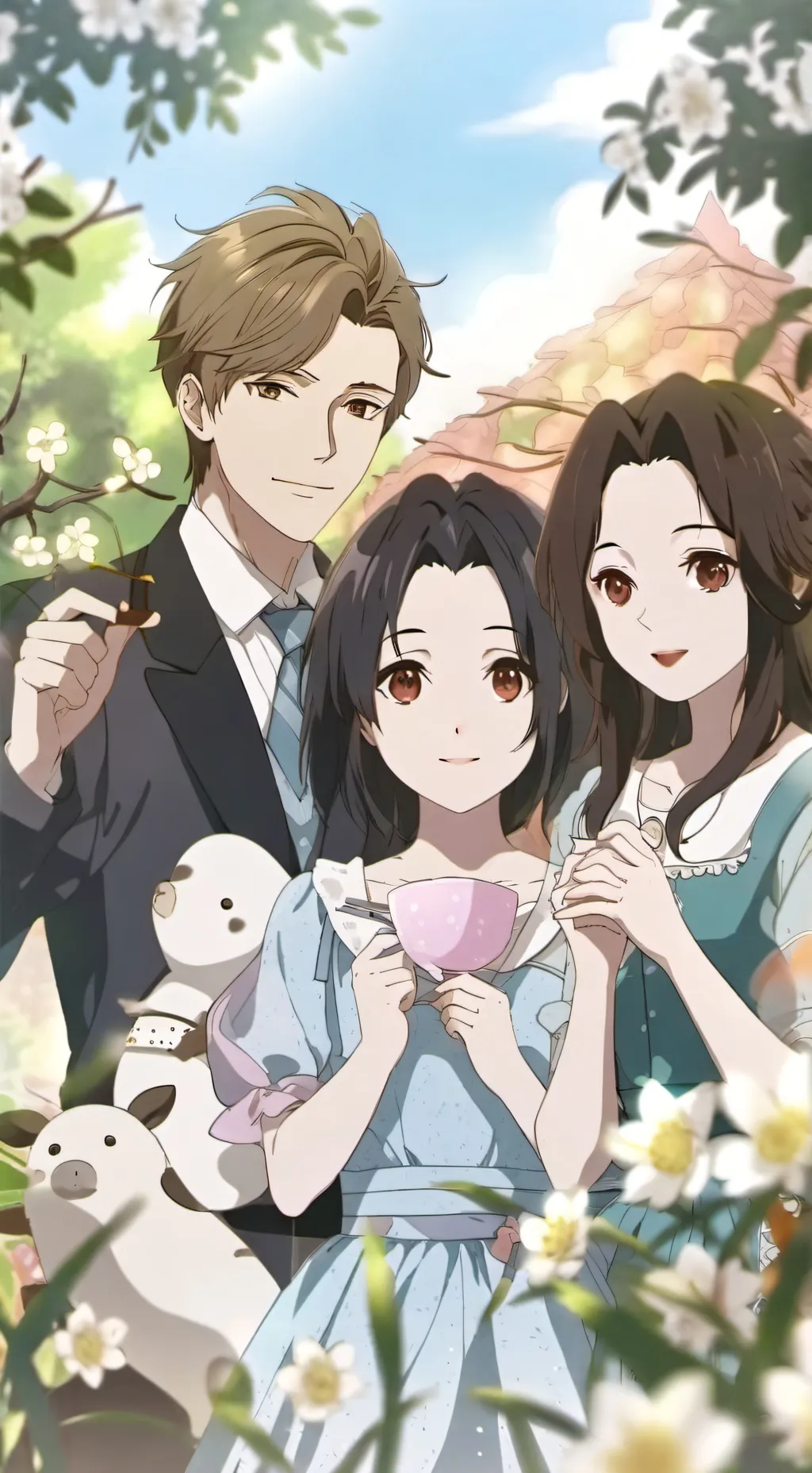 ai character: [Remake]HSR Family background
