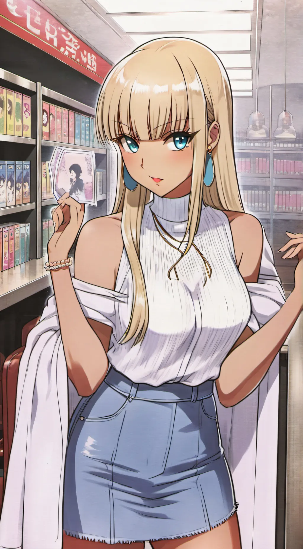 ai character: Carley  background