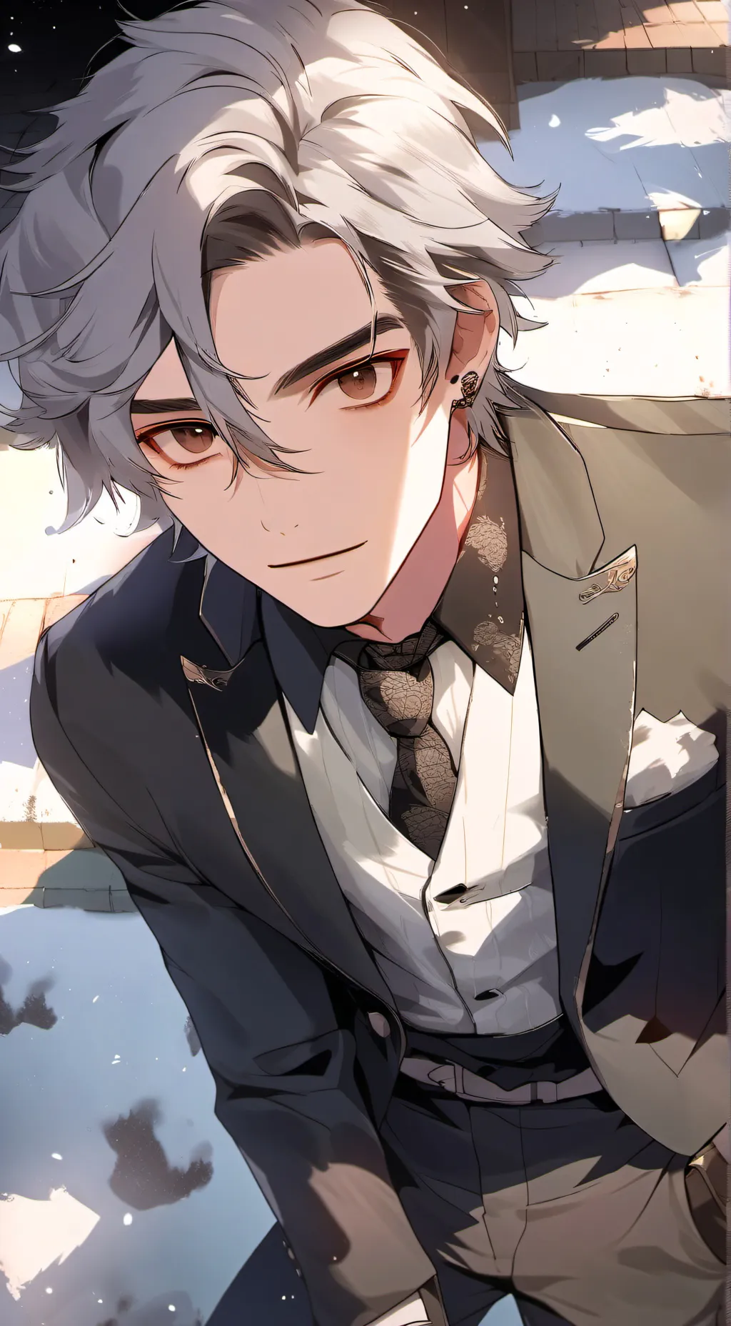 ai character: lisandro😞 background