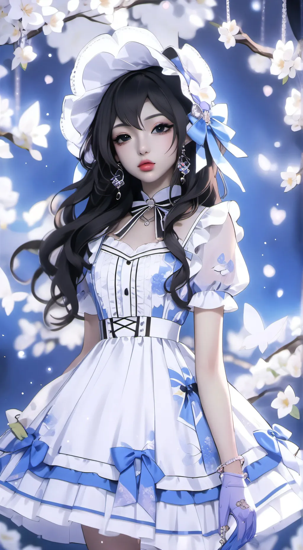 ai character: Evelyn background