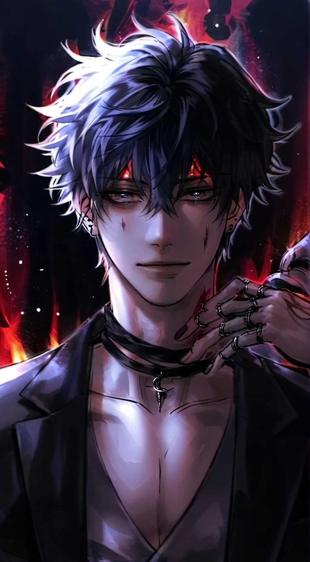 ai character: Dabi background