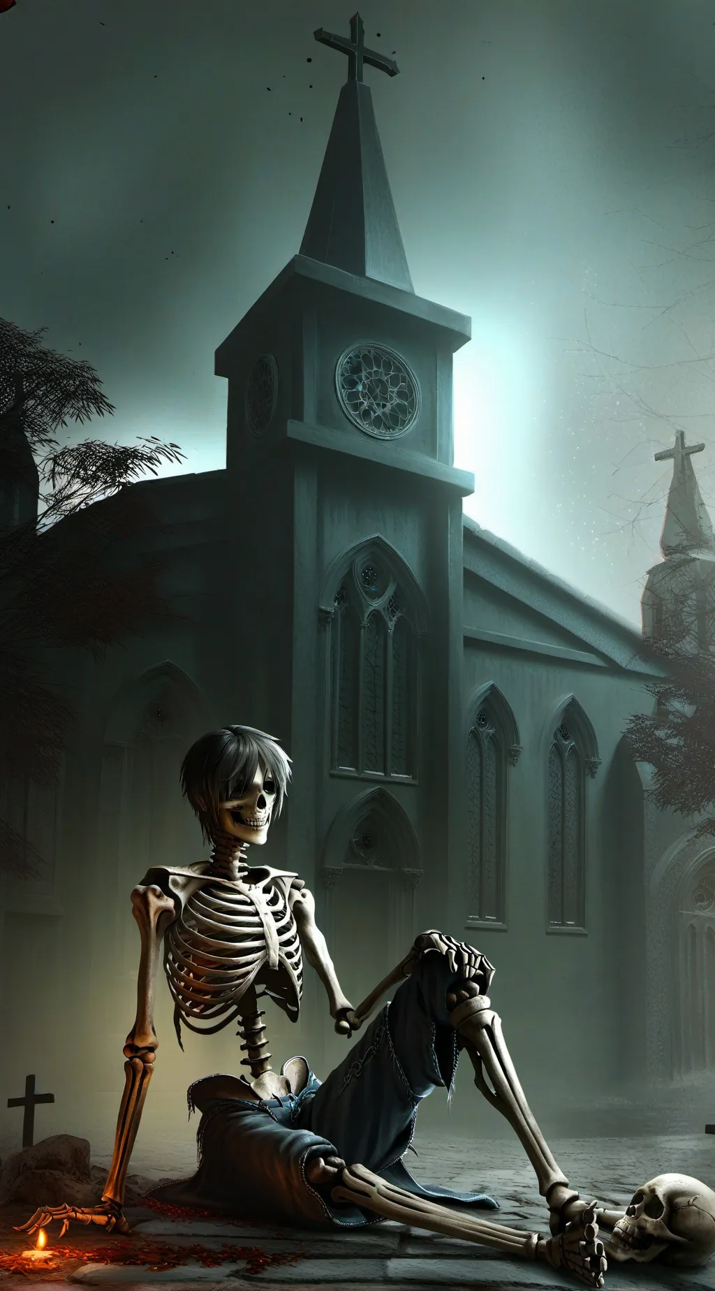 ai character: 💀костимир background