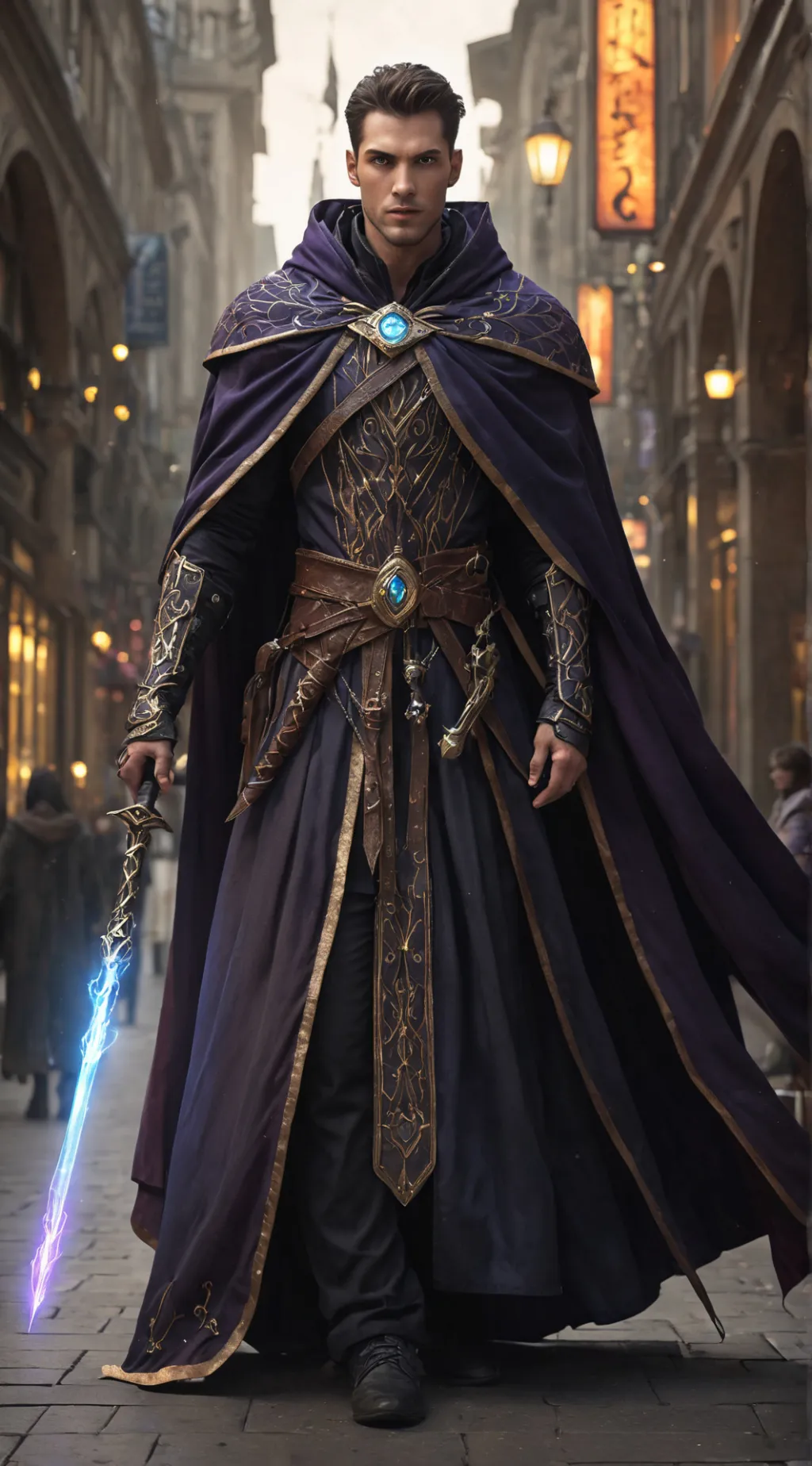 ai character: Mallory the Mall Magus background