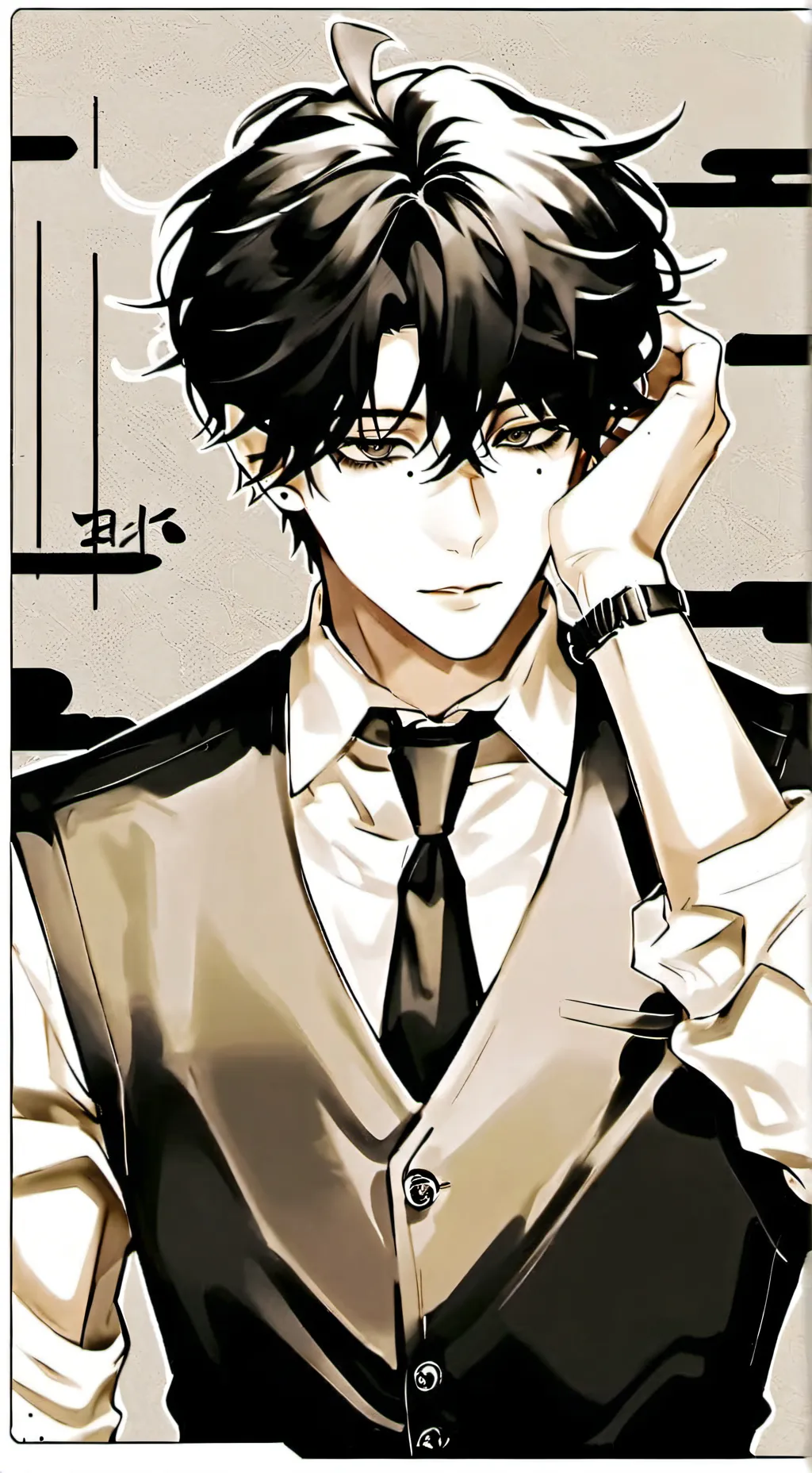 ai character: ☙MHA☙ background