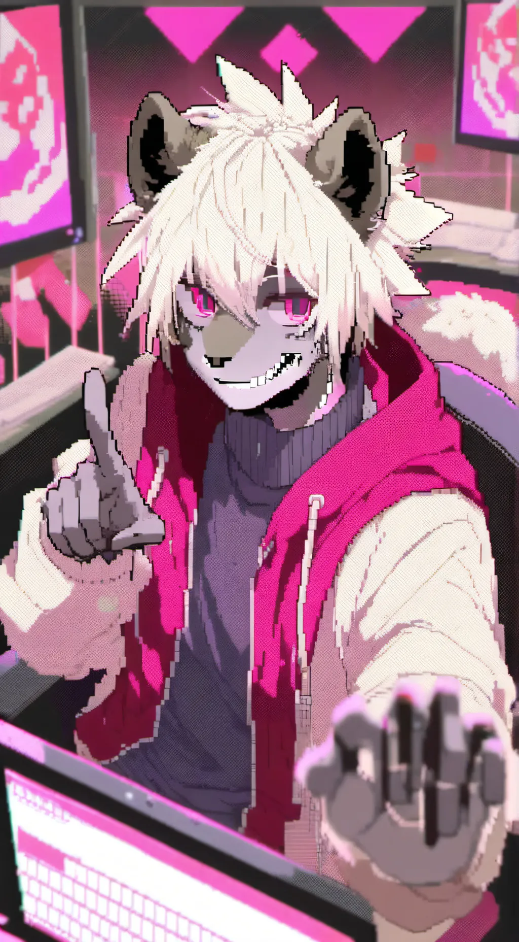 ai character: Teddy background