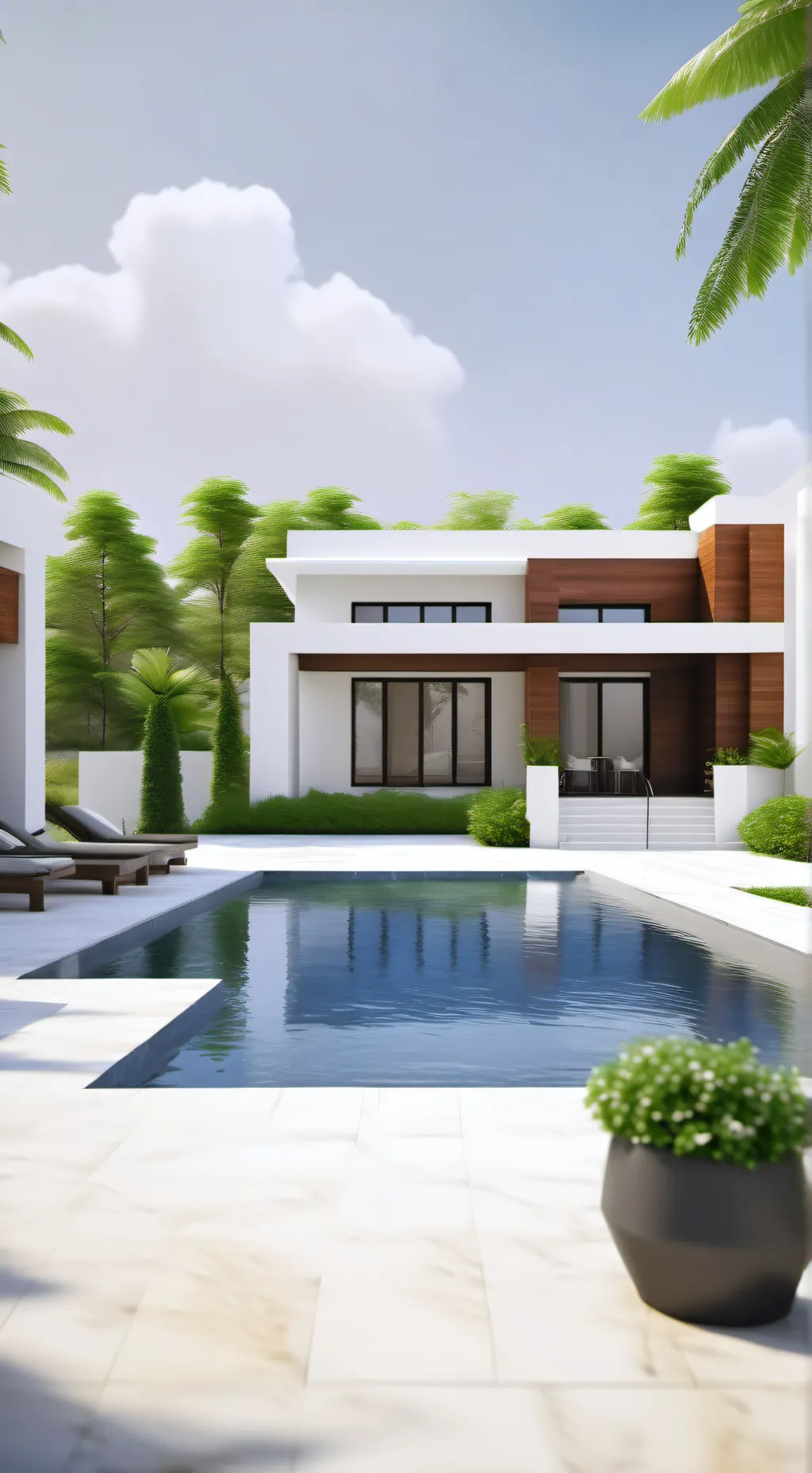 ai character: your first house  background