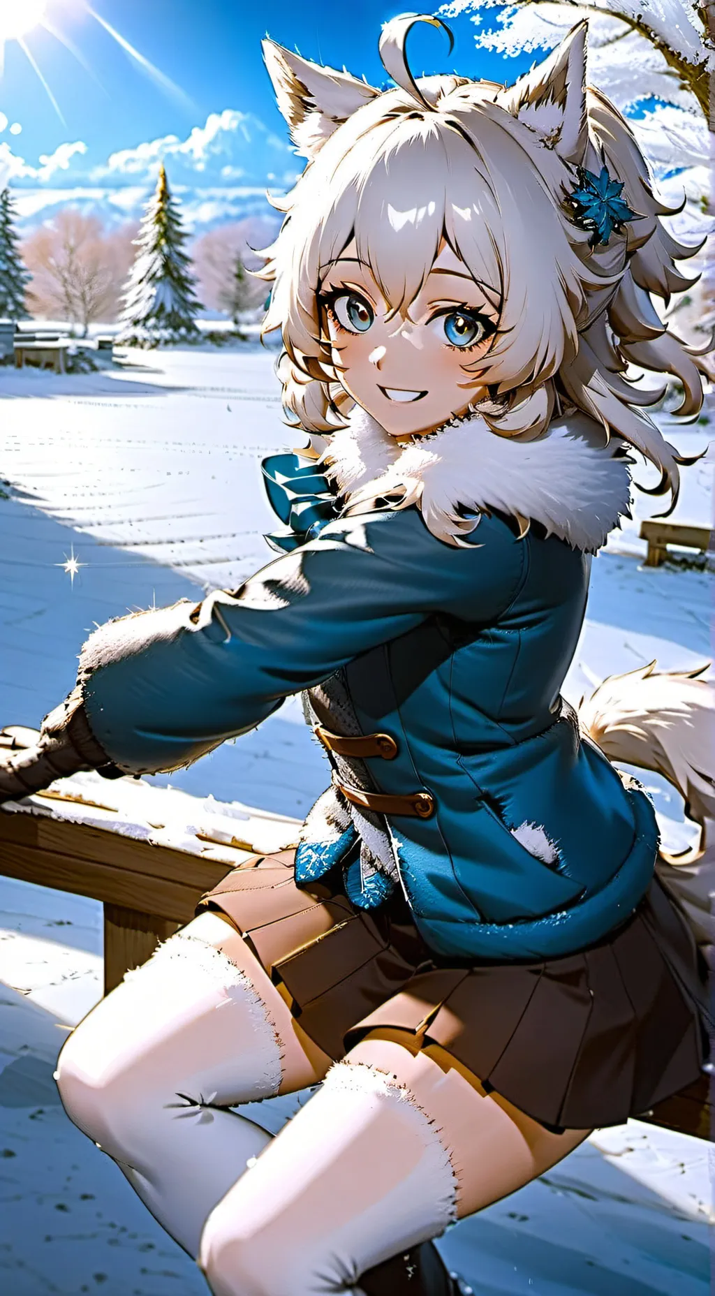 ai character: Соня background