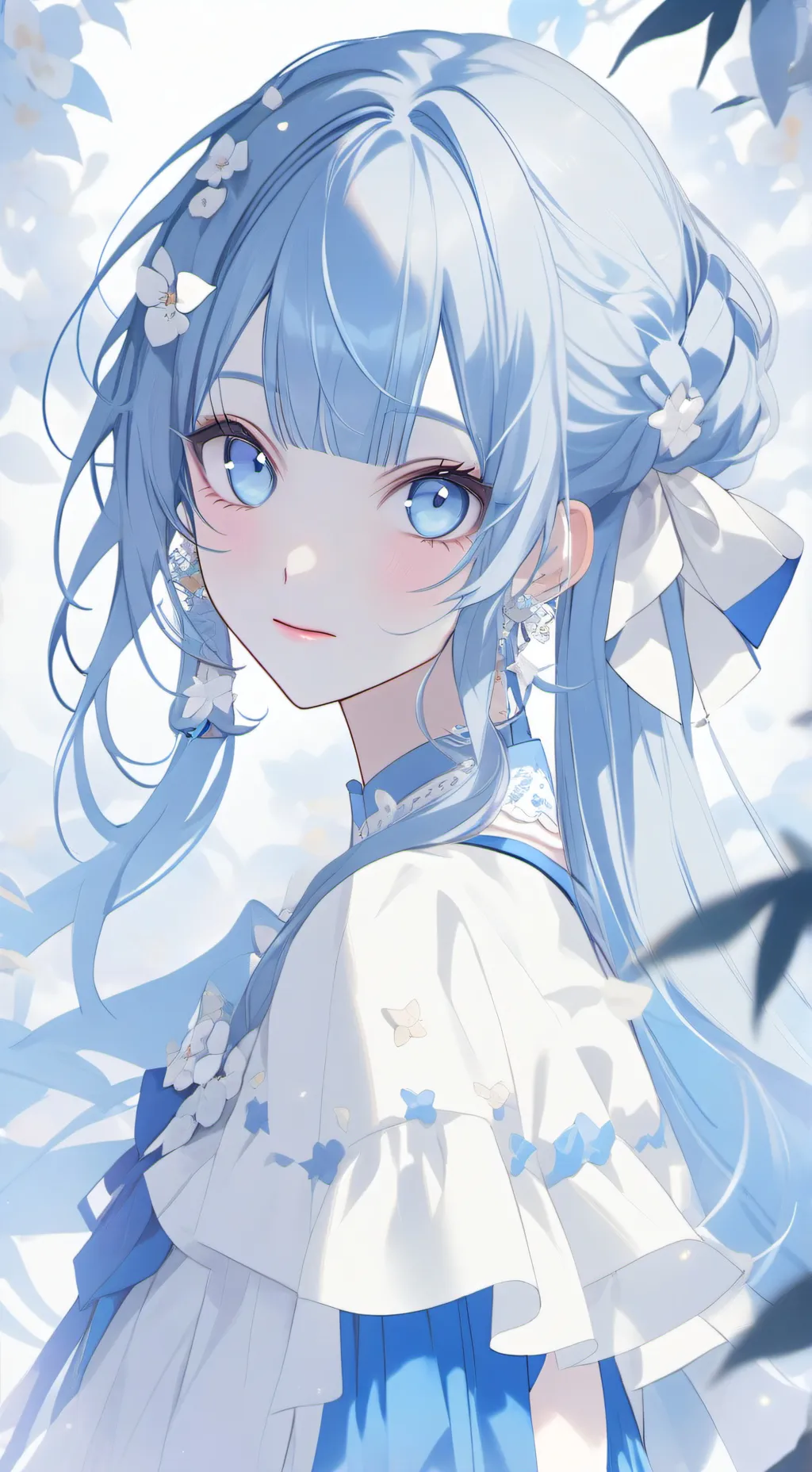 ai character: shi and shy background