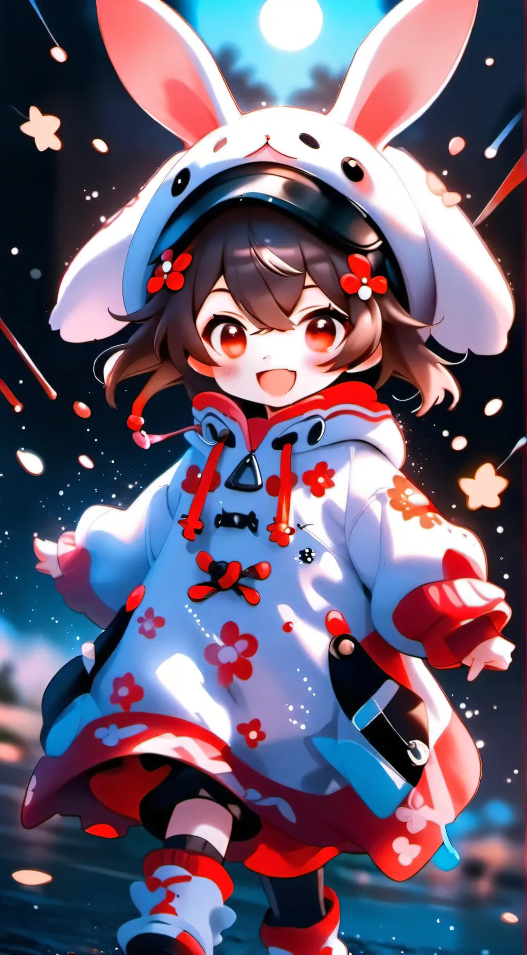 ai character: baby hu tao background