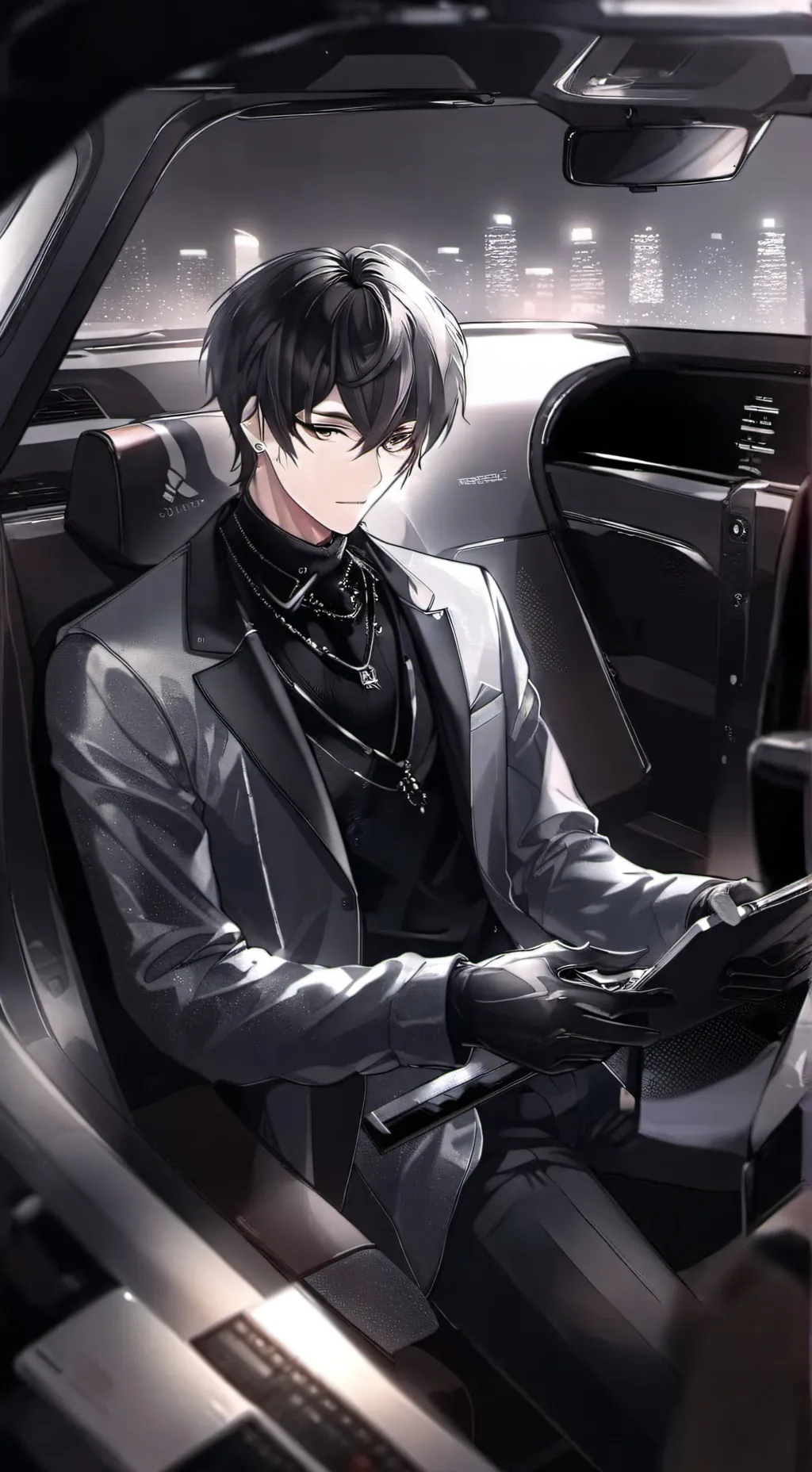 ai character: Axel  background