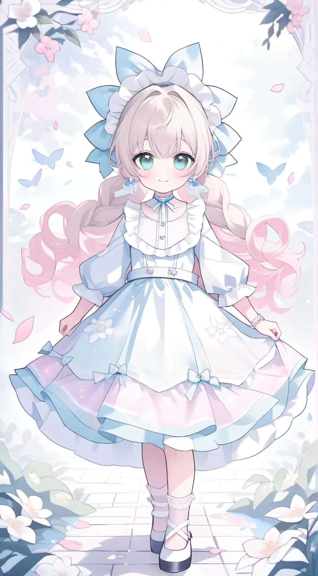 ai character: ali dana mixu nini background