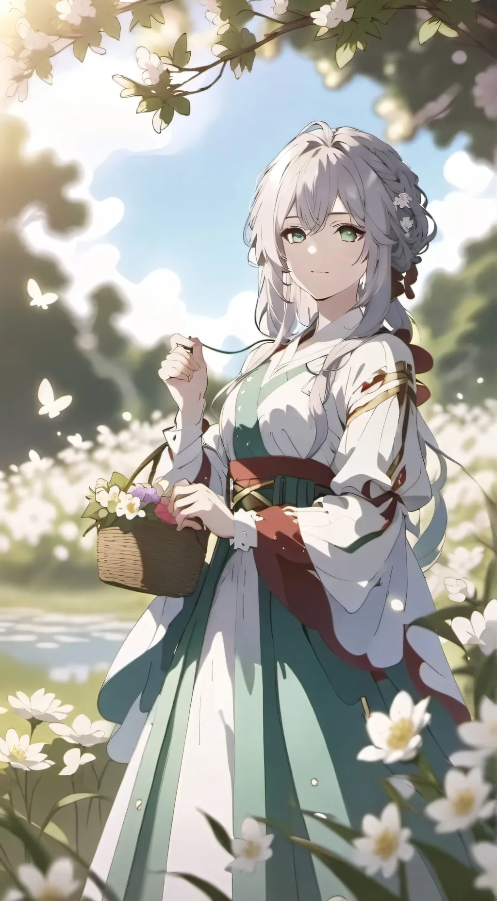 ai character: Shinobu  background