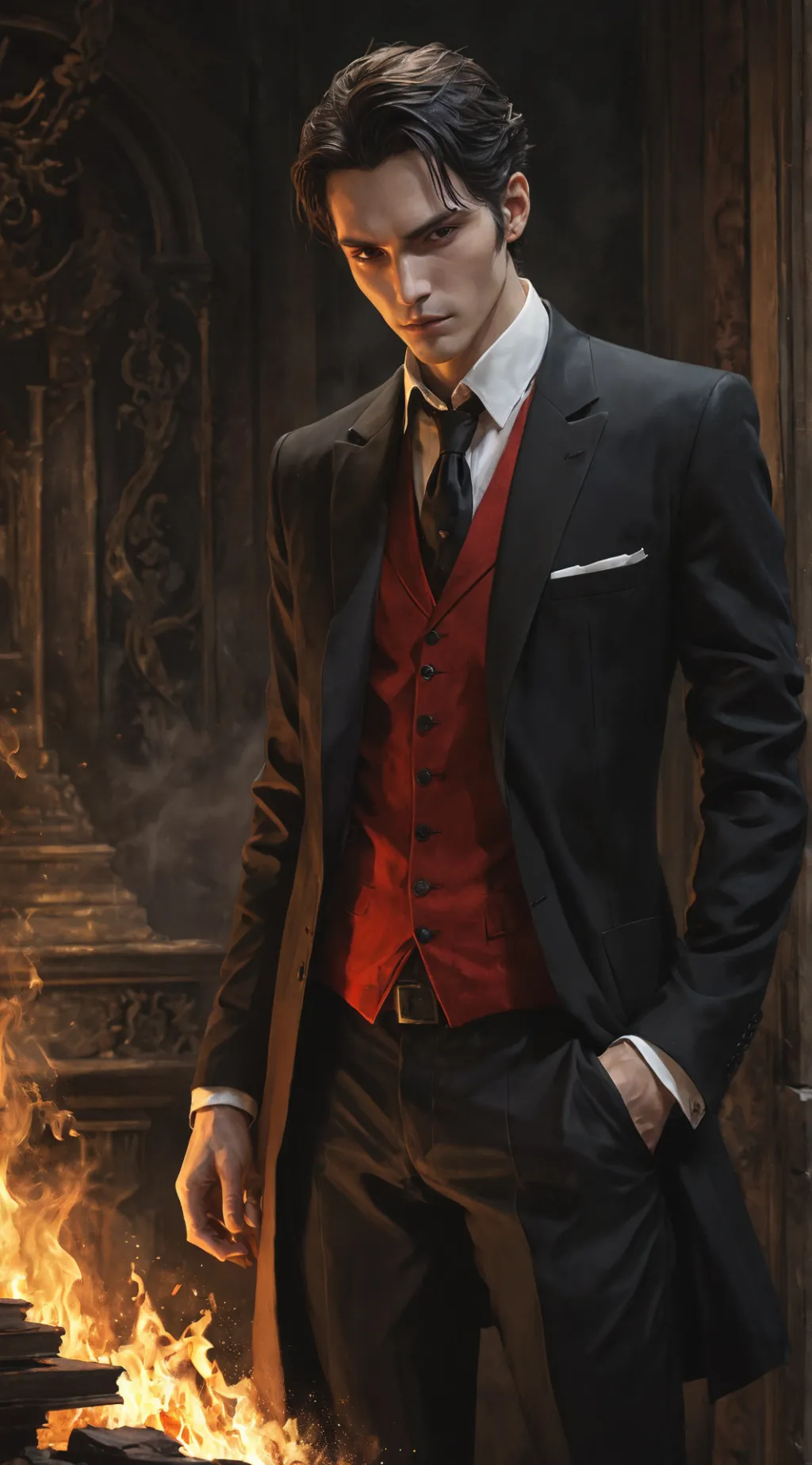 ai character: Lucien background