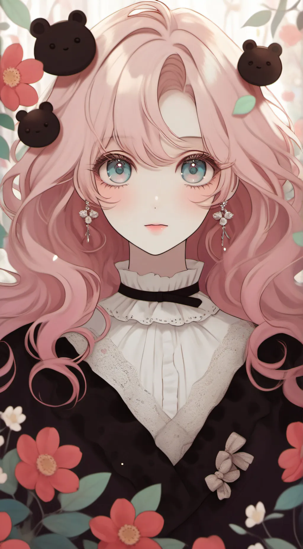 ai character: azul background