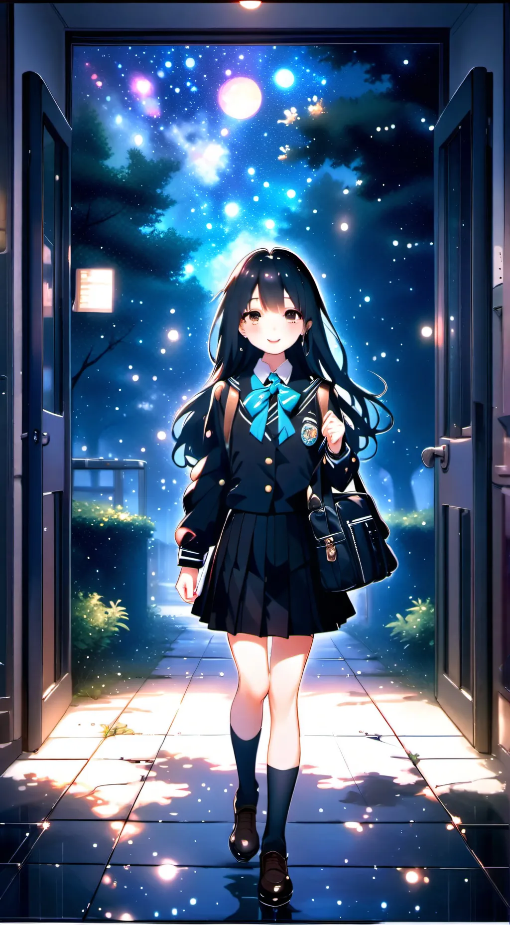 ai character: Lily has crush background