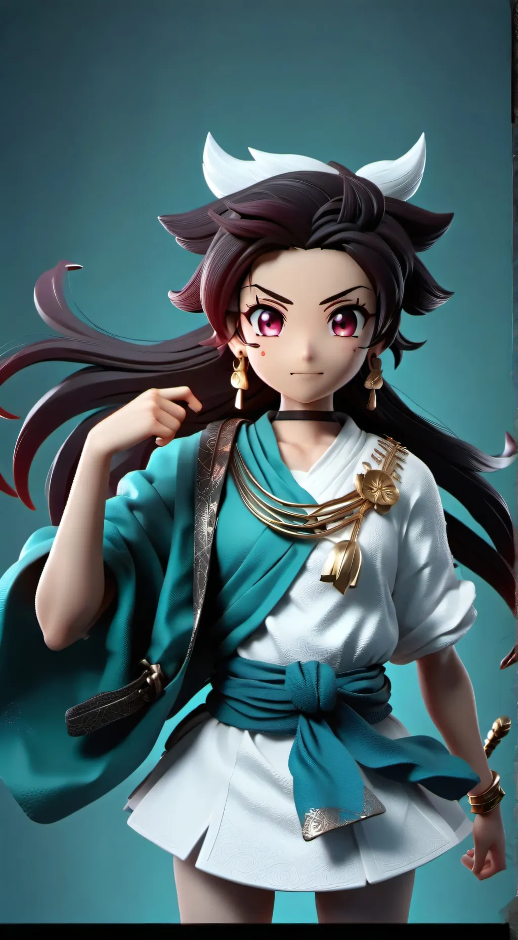 ai character: mina background