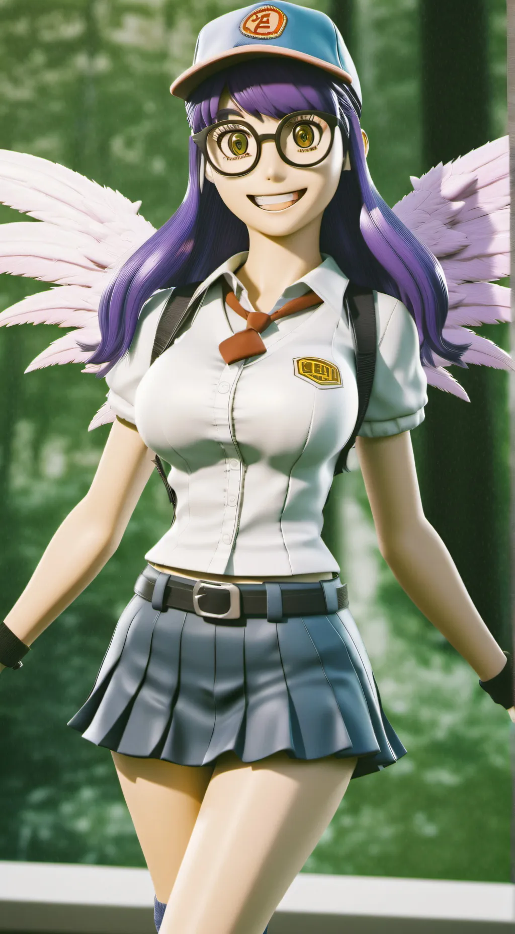 ai character: Arale(Angel Poké) background