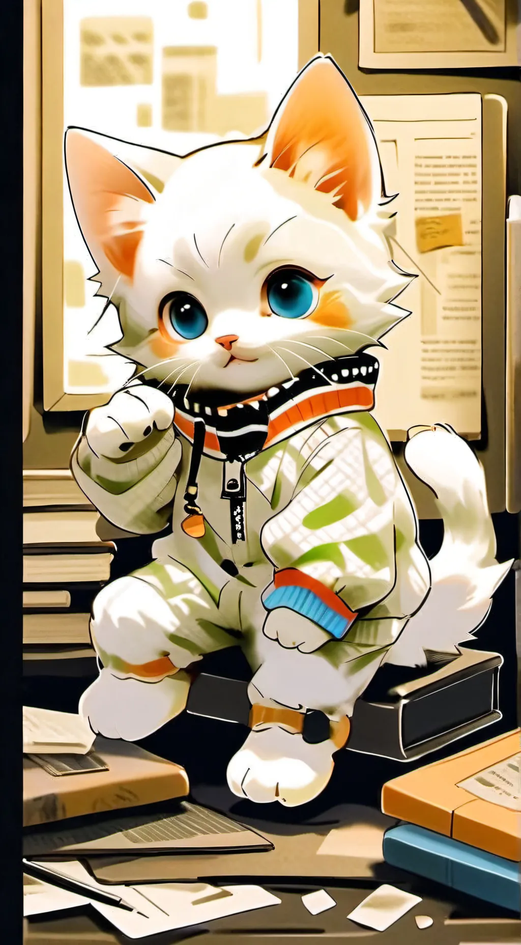 ai character: Bitzy background