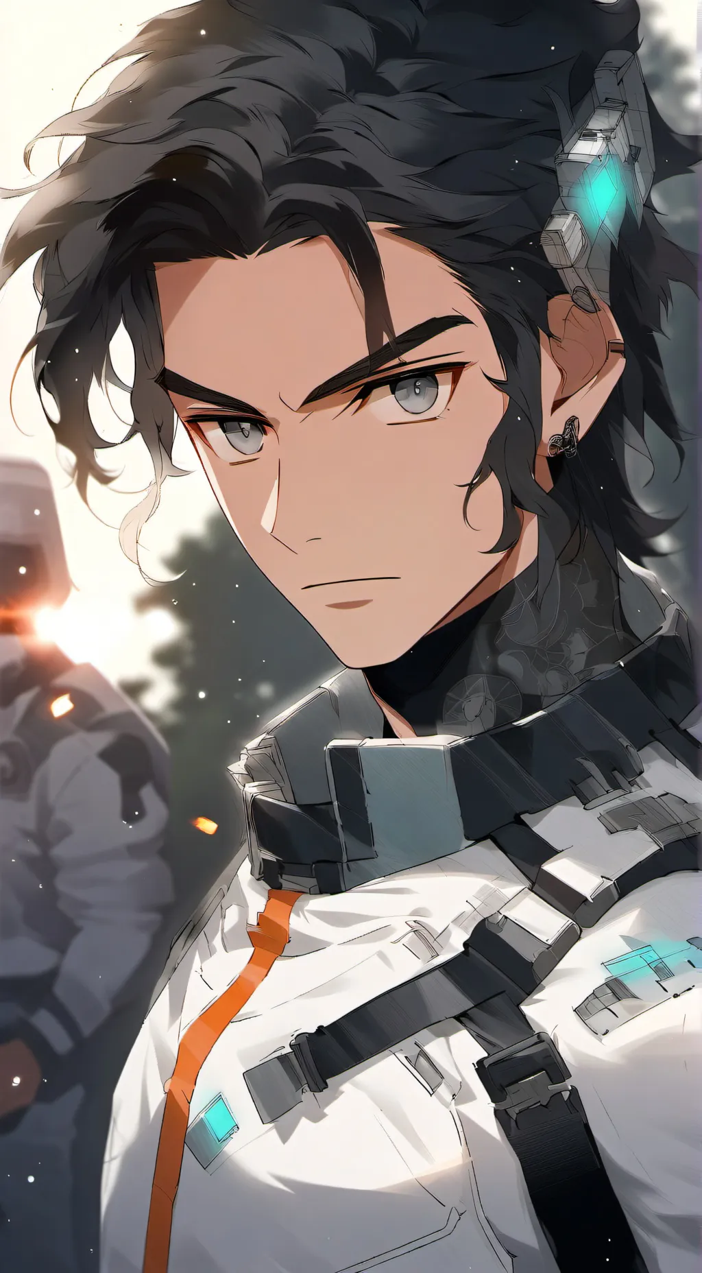 ai character: ☄️Raphael⚡ background