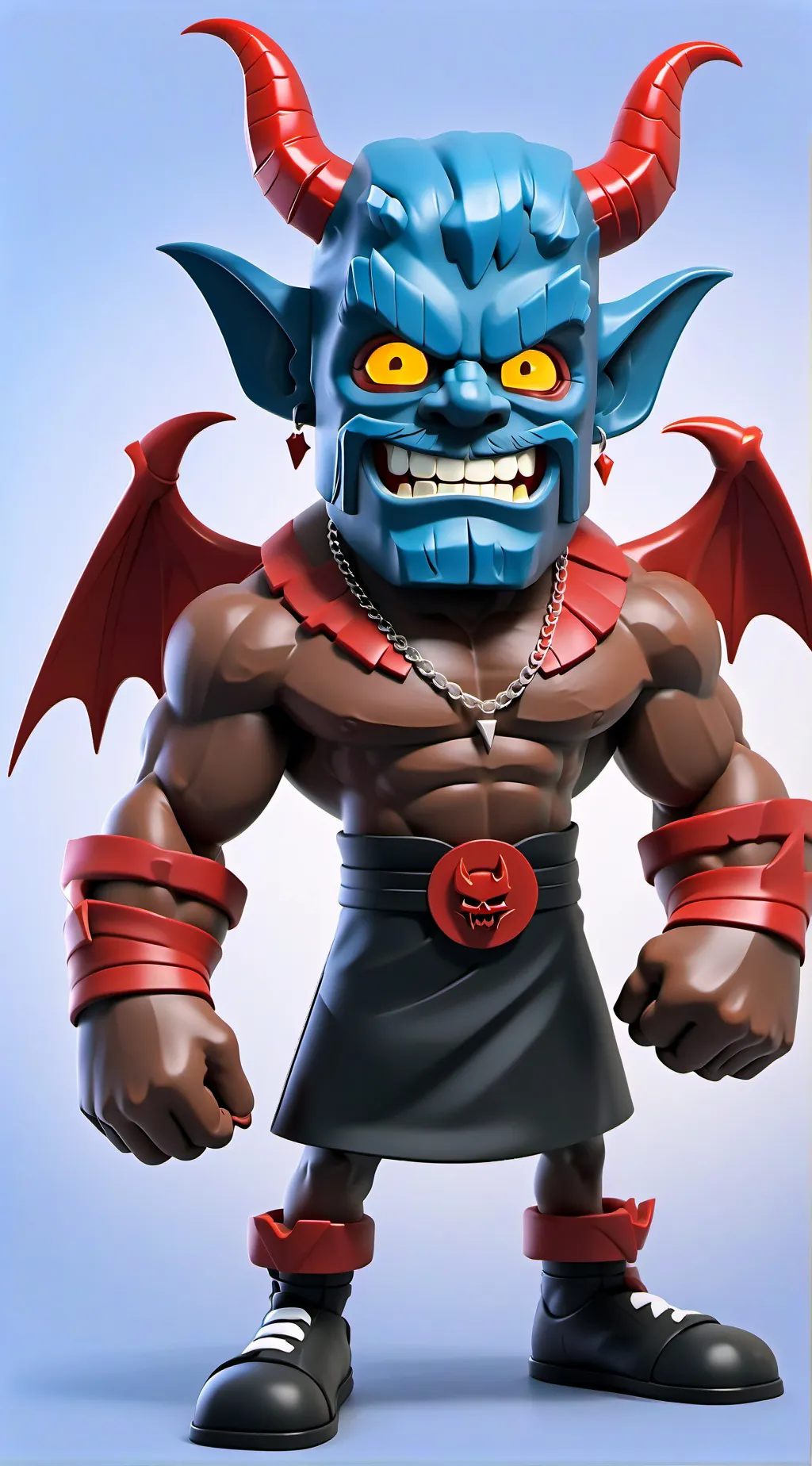 ai character: Satan Devil background