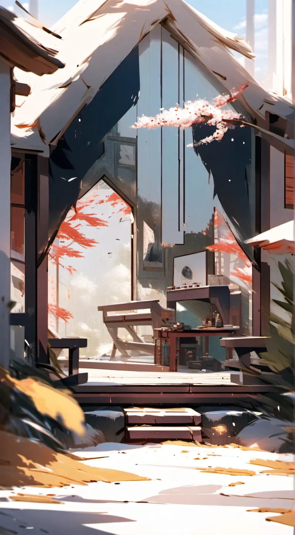 ai character: sleepover  background