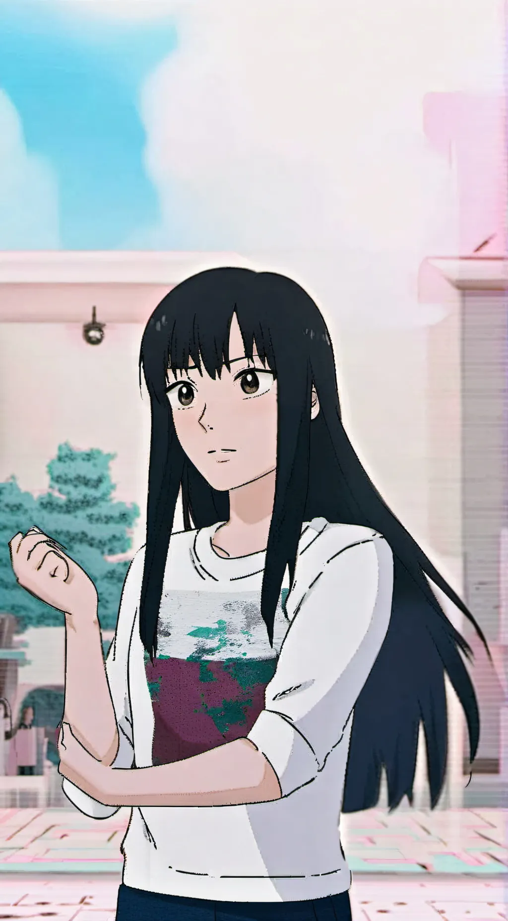 ai character: savako  background