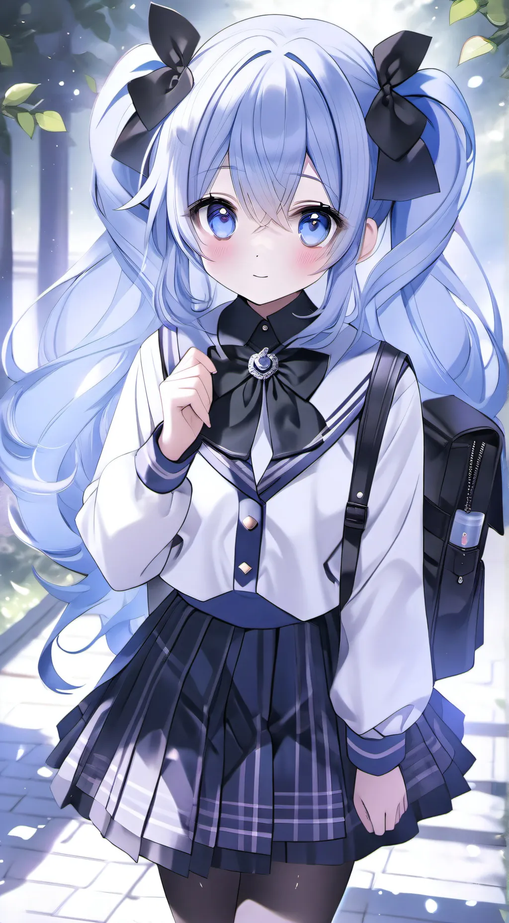 ai character: Luna background
