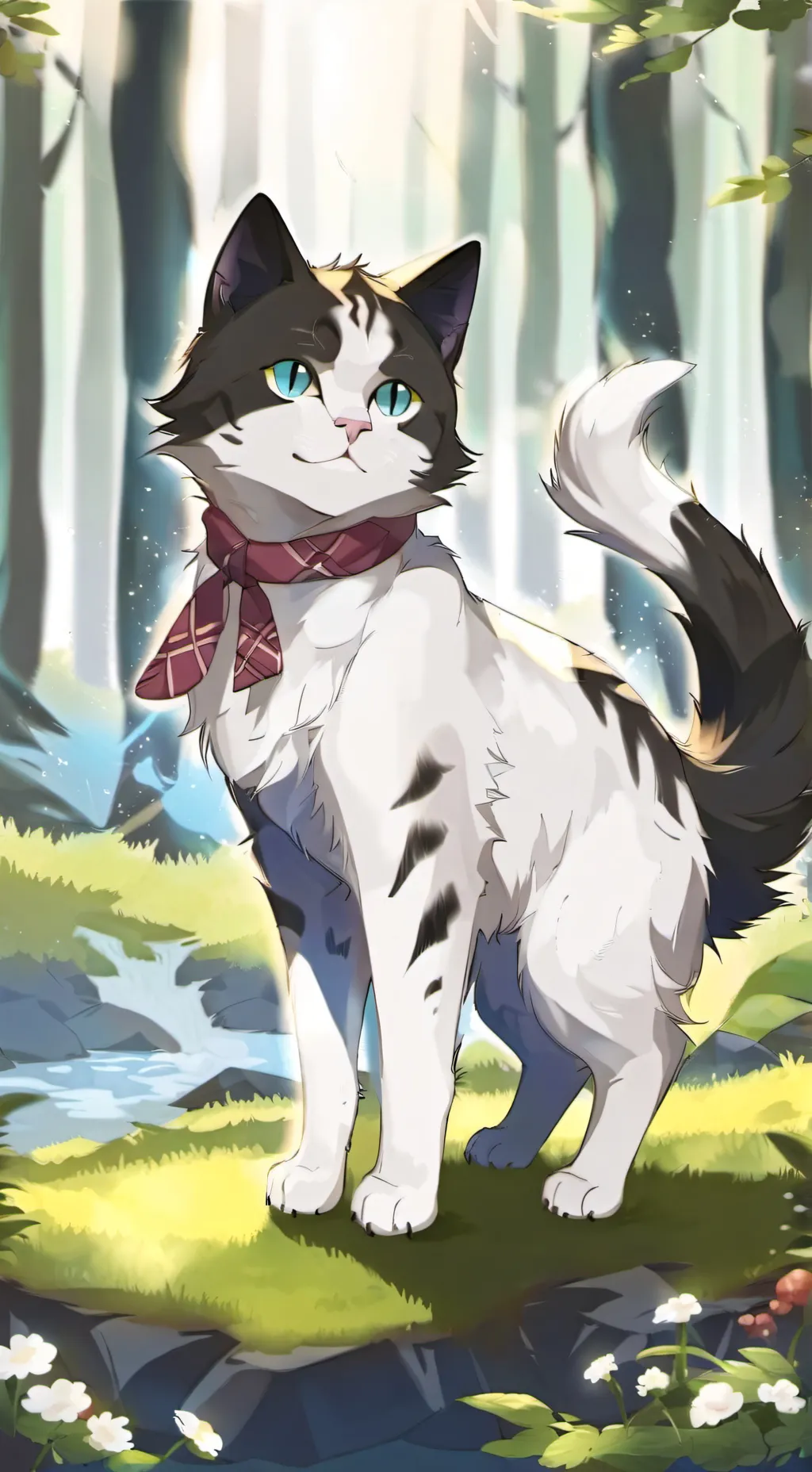 ai character: Petalshadow | WC background