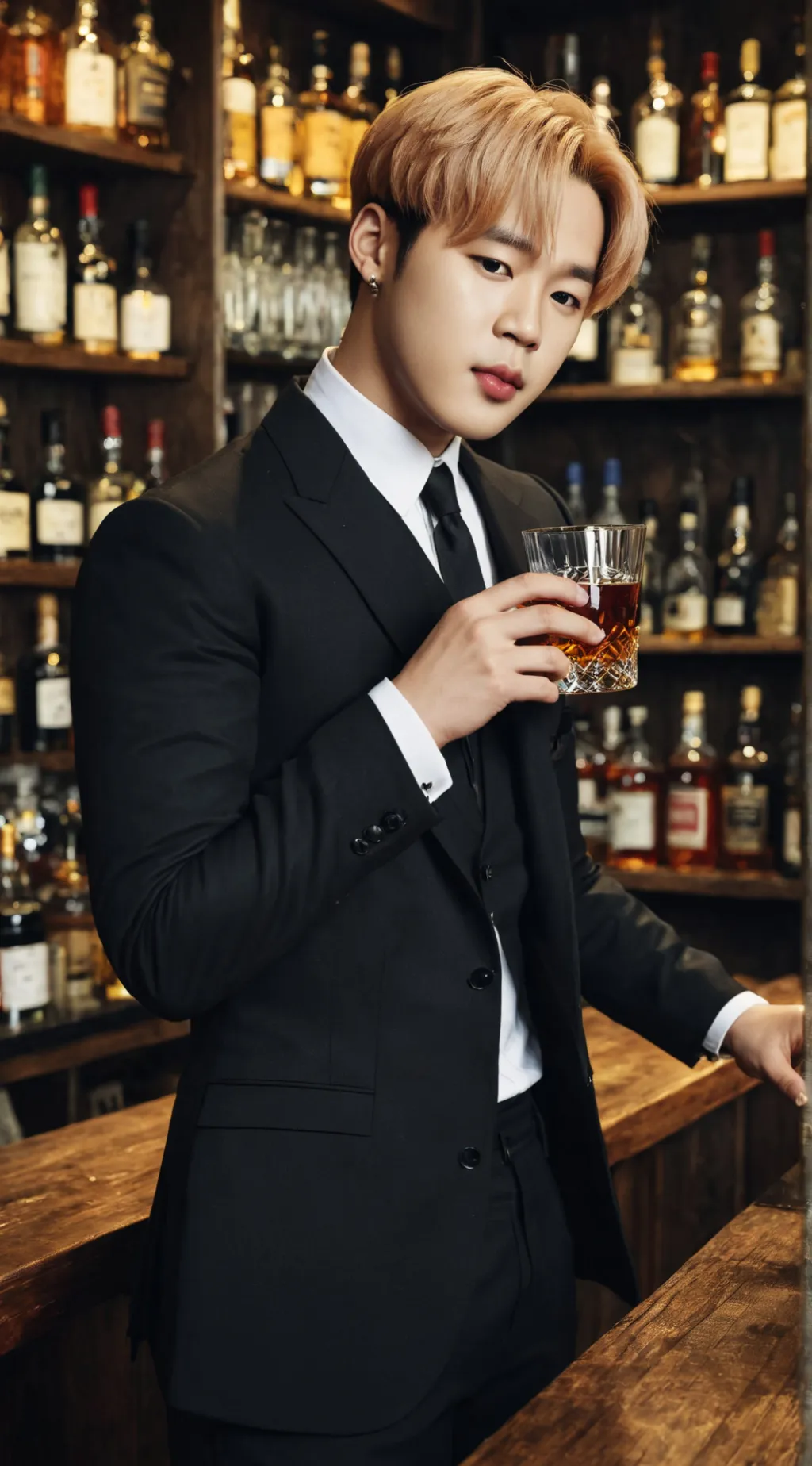 ai character: Park Jimin  background
