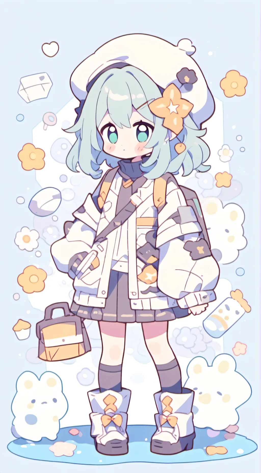 ai character: Shinkami background