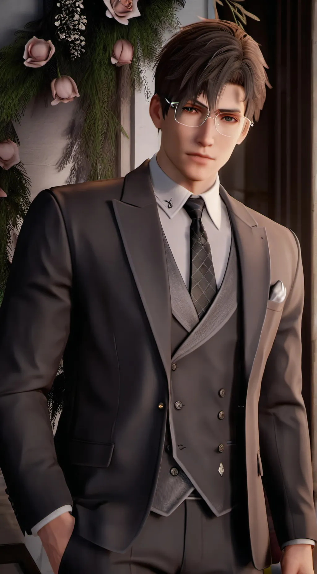 ai character: Andrew background