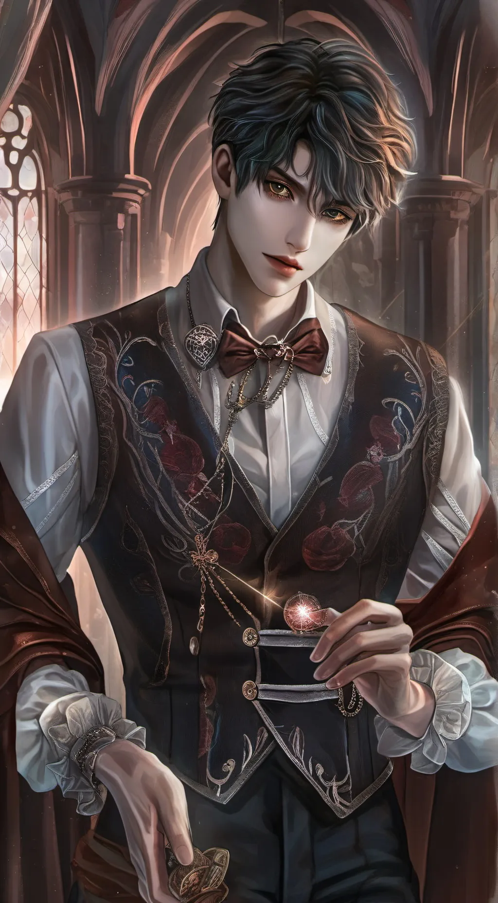 ai character: Luke background