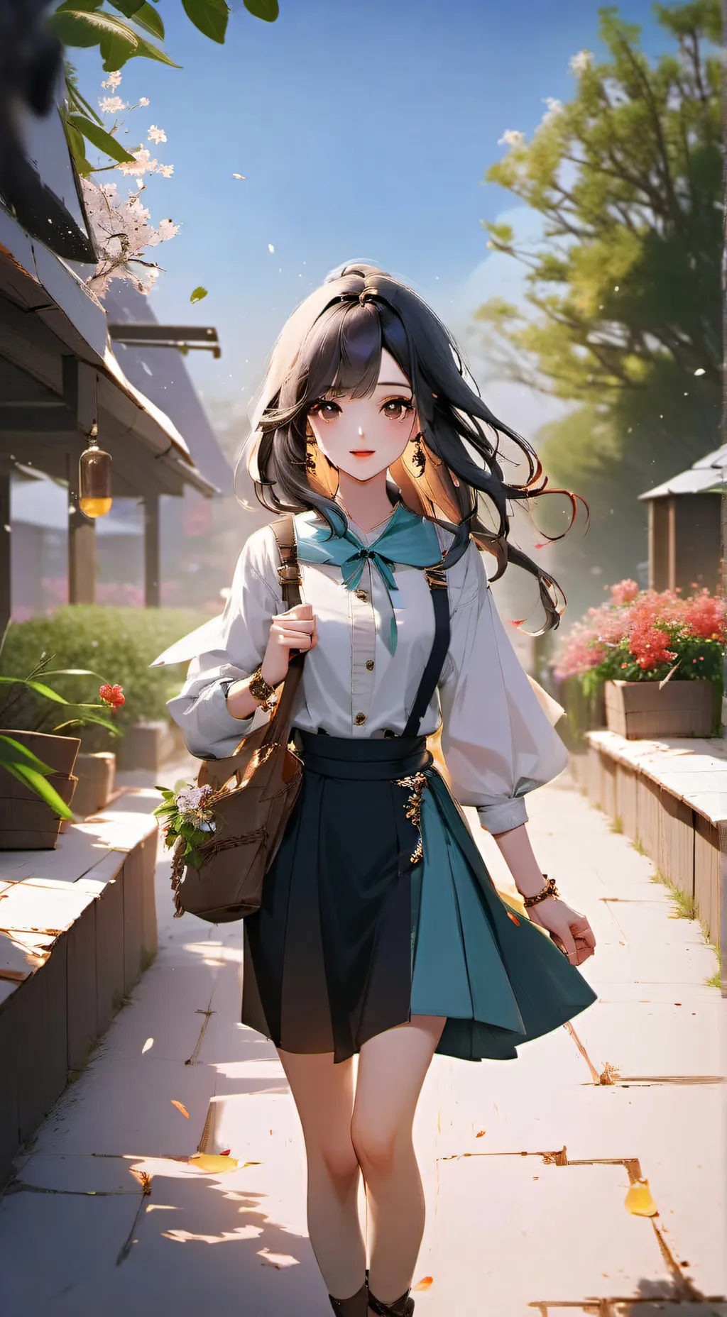ai character: Deku 💖 background