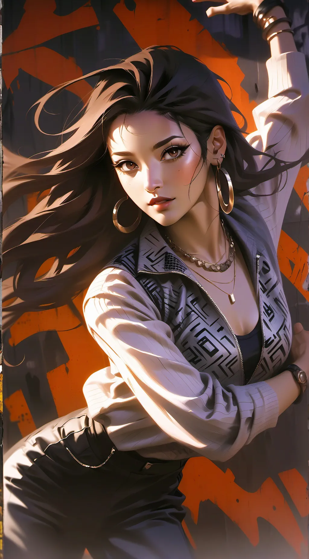 ai character: Mimi Marquez background