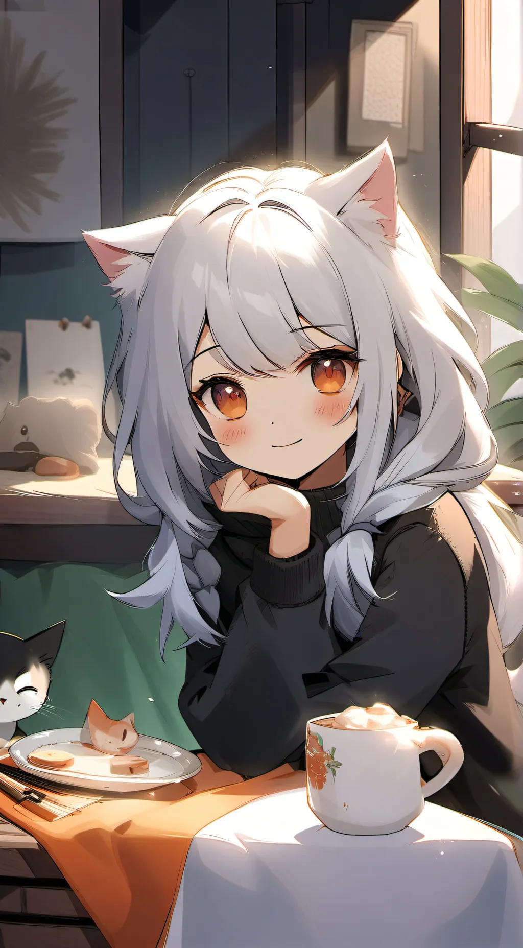 ai character: Jenny  background
