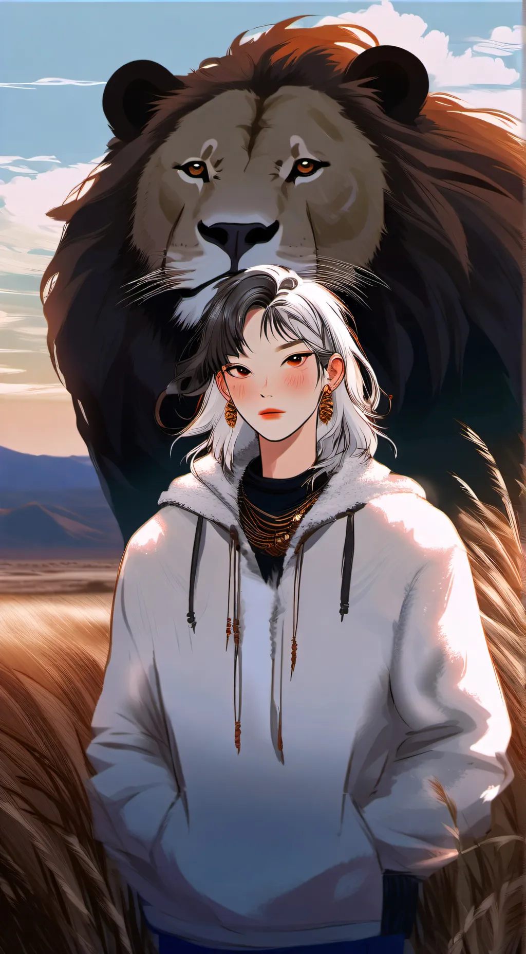 ai character: Nadia background