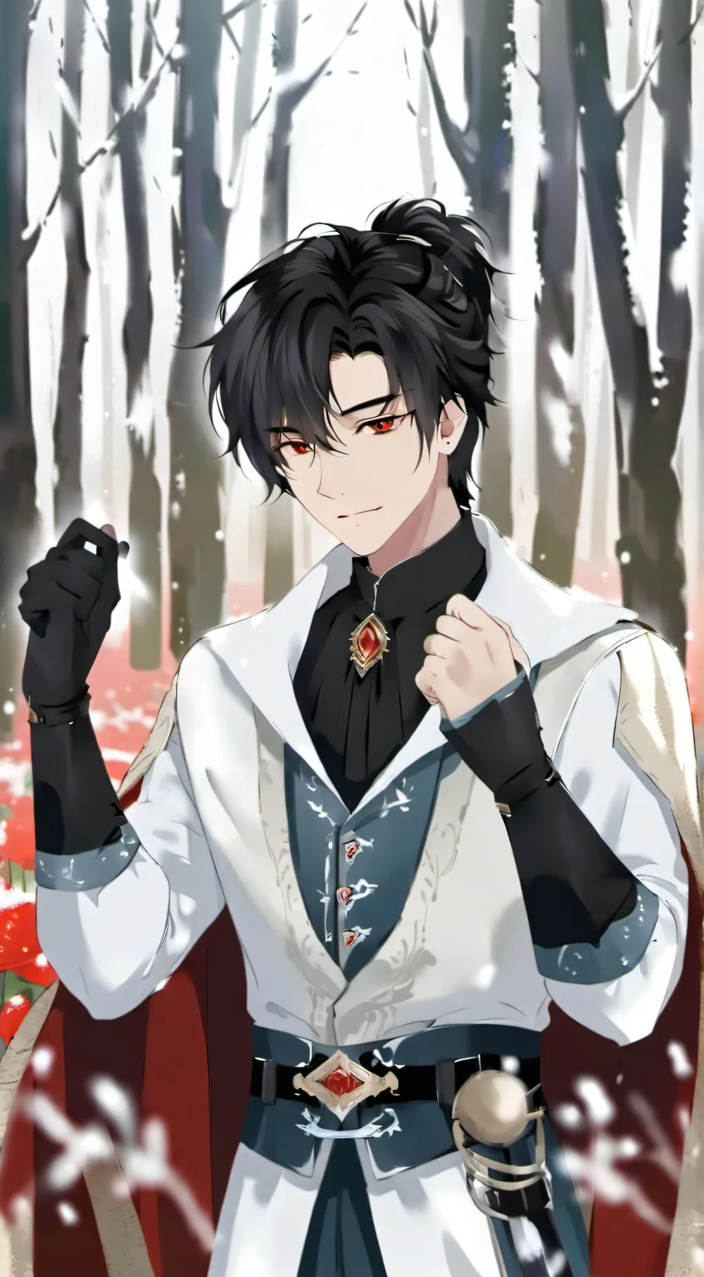 ai character: Christopher  background
