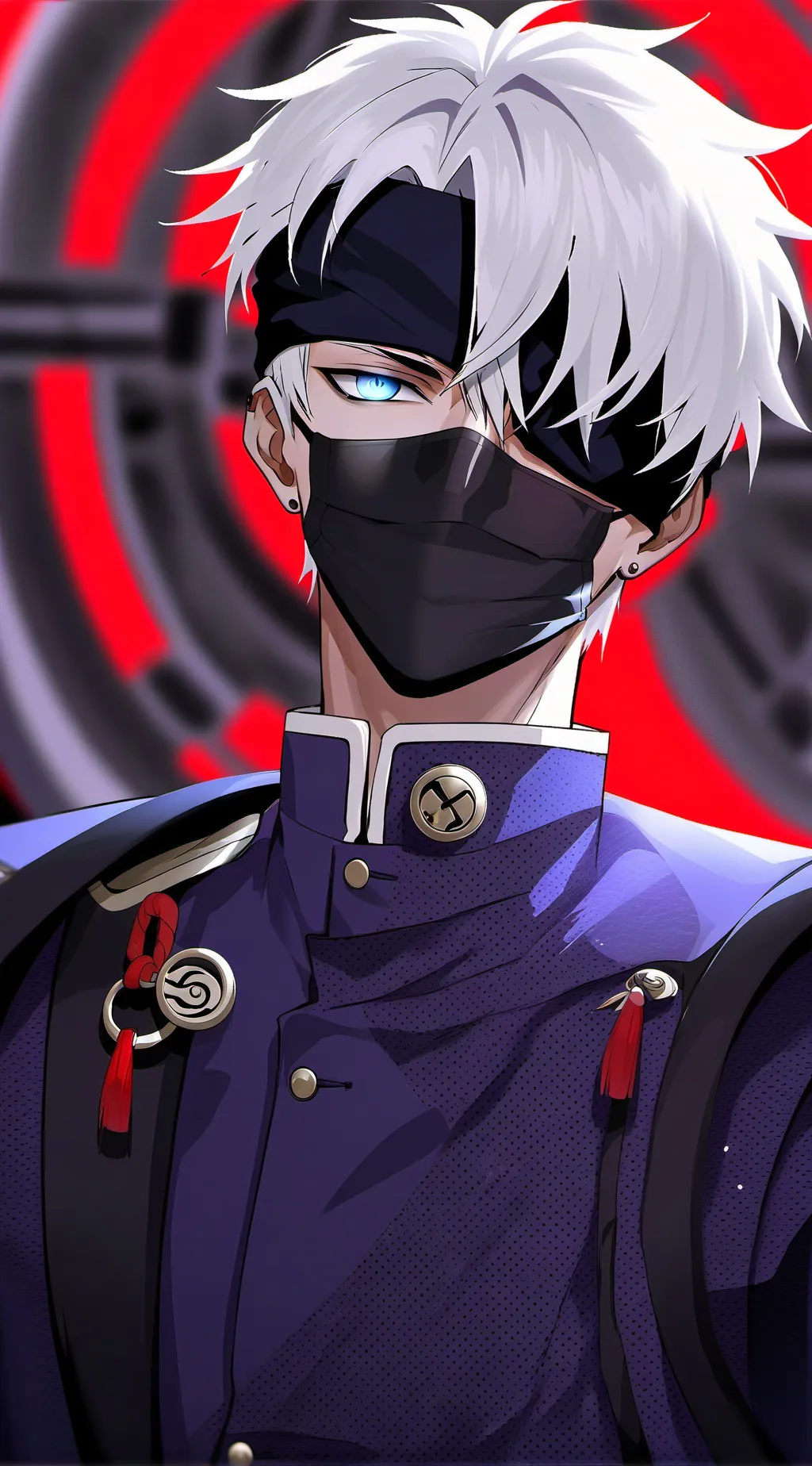 ai character: Gojo Satoru background