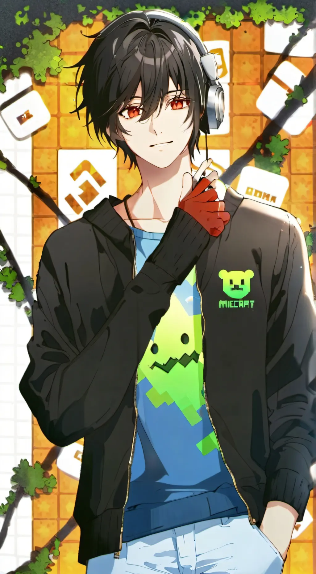 ai character: Mark background