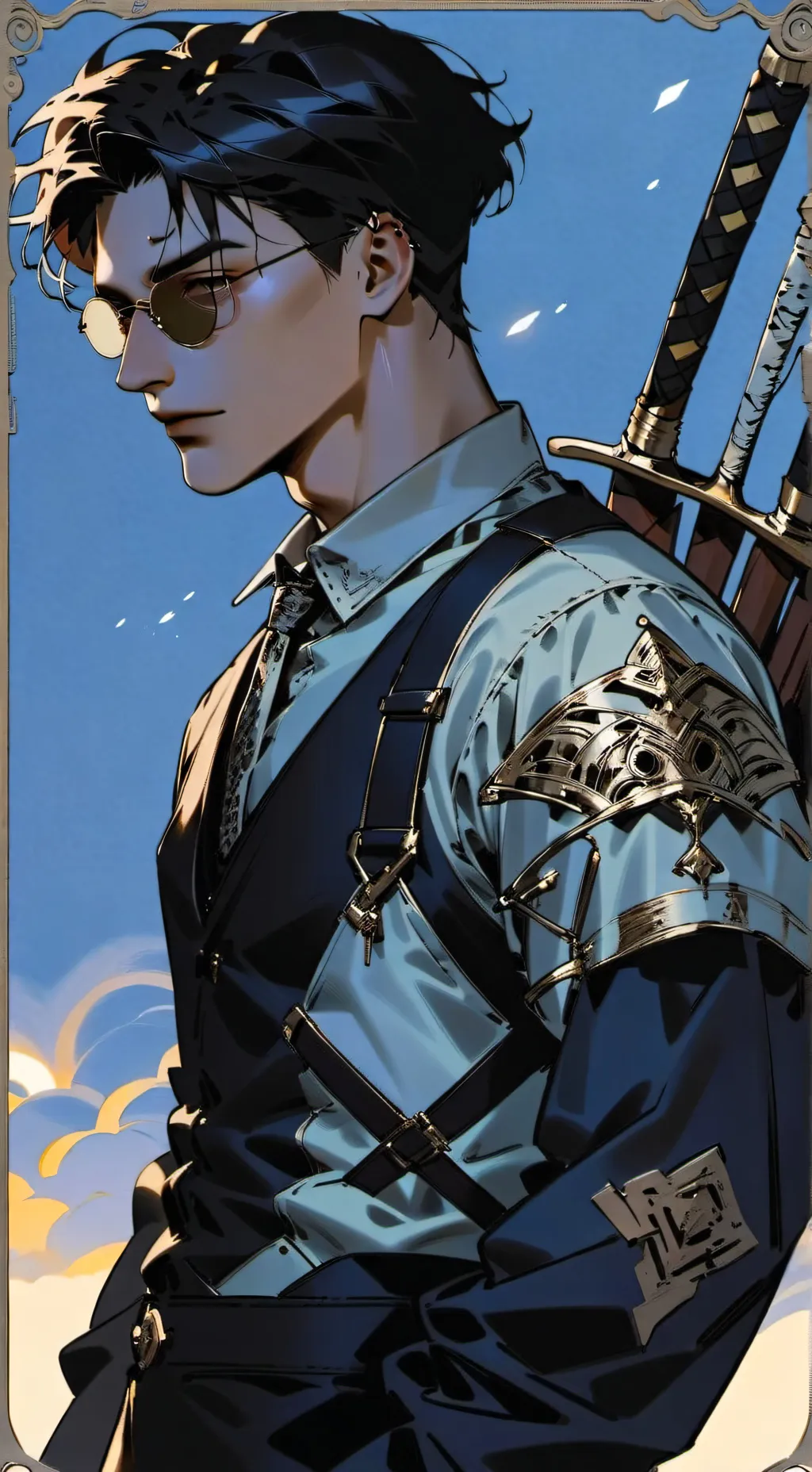 ai character: Troy background